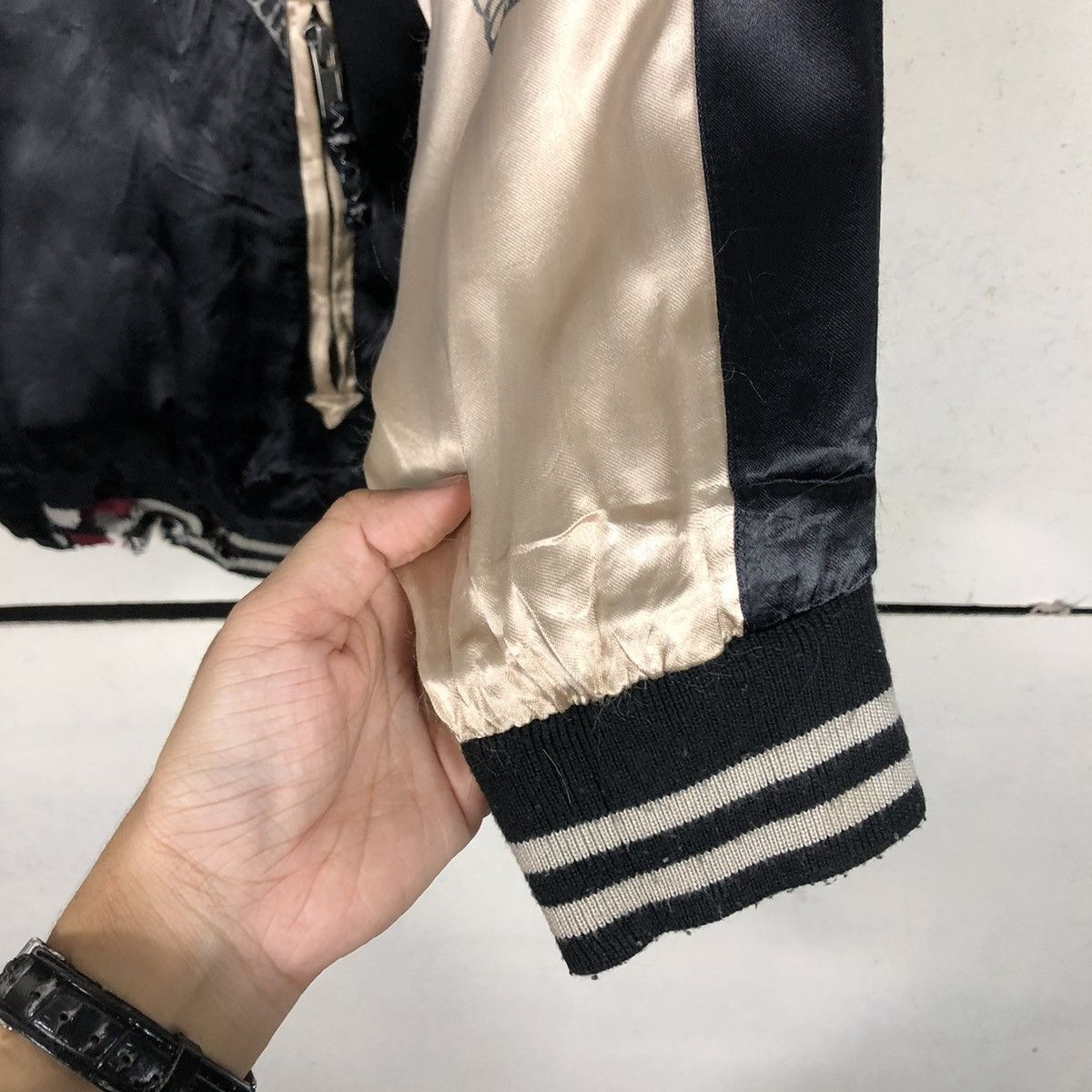 Japanese Brand 🔥VINTAGE REVERSIBLE JACKET SUKAJAN SOVEINER EMBROIDERRED Size US M / EU 48-50 / 2 - 18 Thumbnail