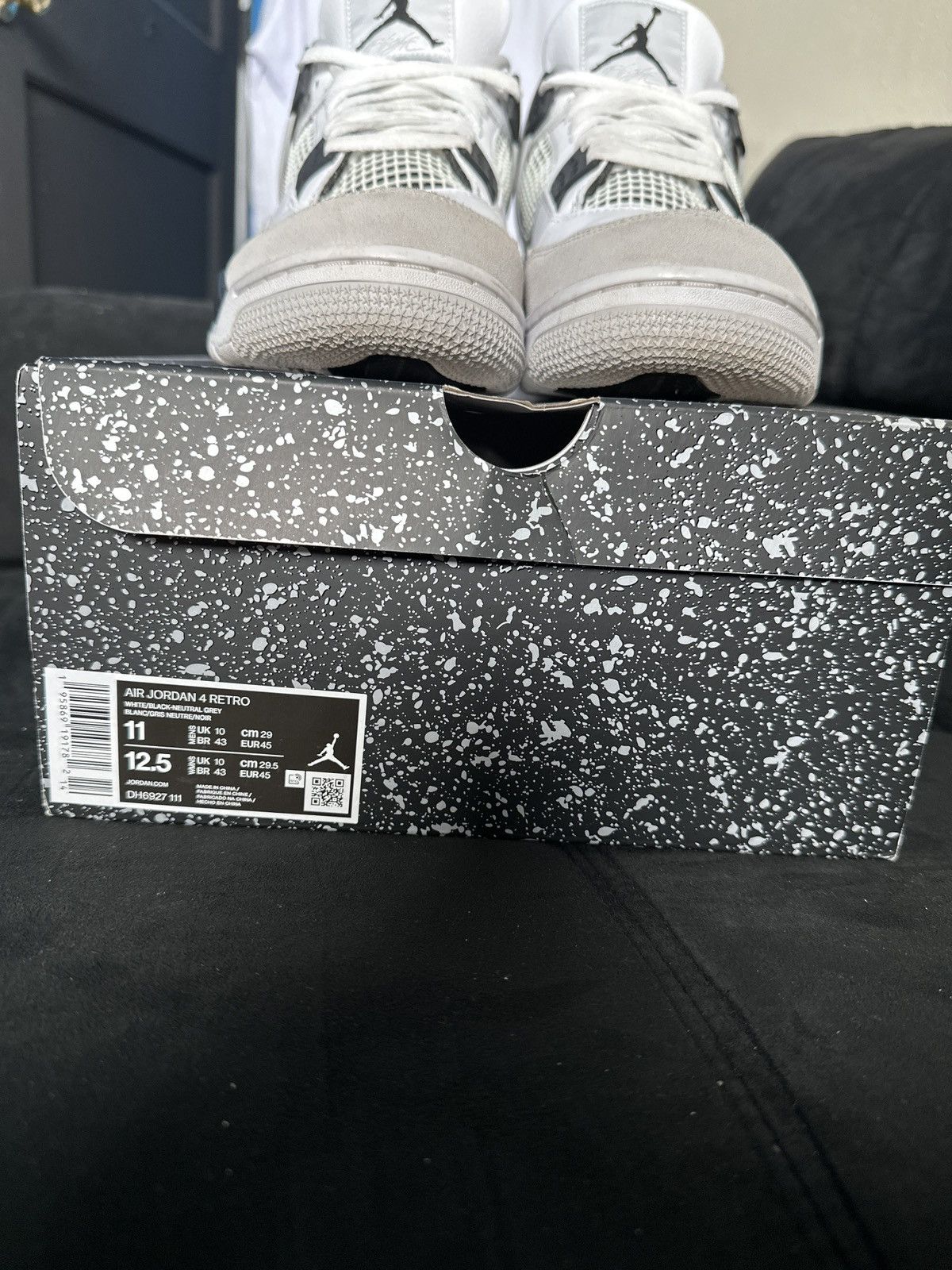 Jordan Brand × Nike Air Jordan 4 Military Black Size US 11 / EU 44 - 7 Thumbnail