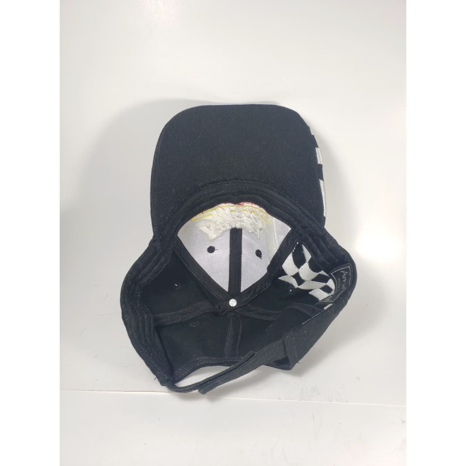 Vintage Arnold Motor Supply Hat Cap Black Checkered Adult Mens Strapback Racing Baseball Cap Adjustable Men Women Unbranded Unisex Hats Size ONE SIZE - 5 Thumbnail