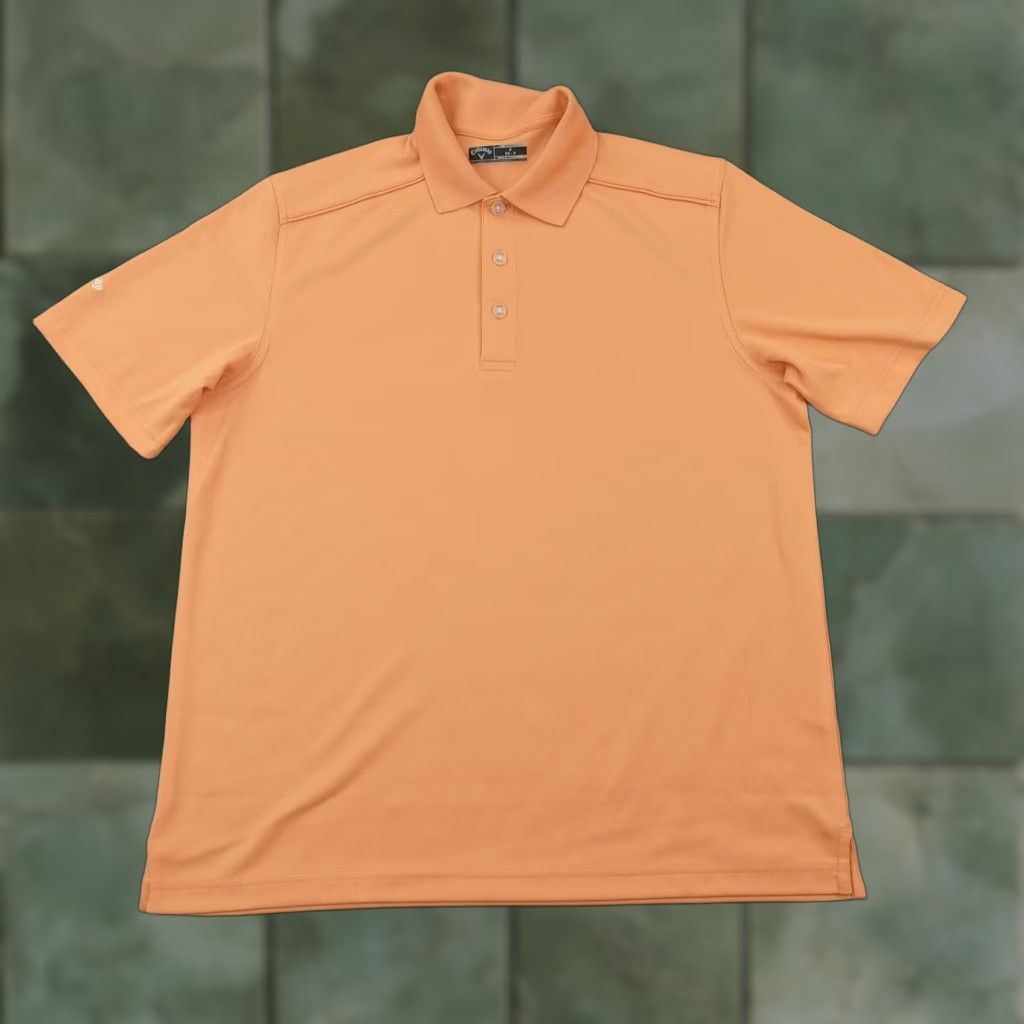 Callaway Callaway Polo Shirt Mens Small Orange Golf Short Sleeve Logo Lightweight Size US S / EU 44-46 / 1 - 1 Thumbnail
