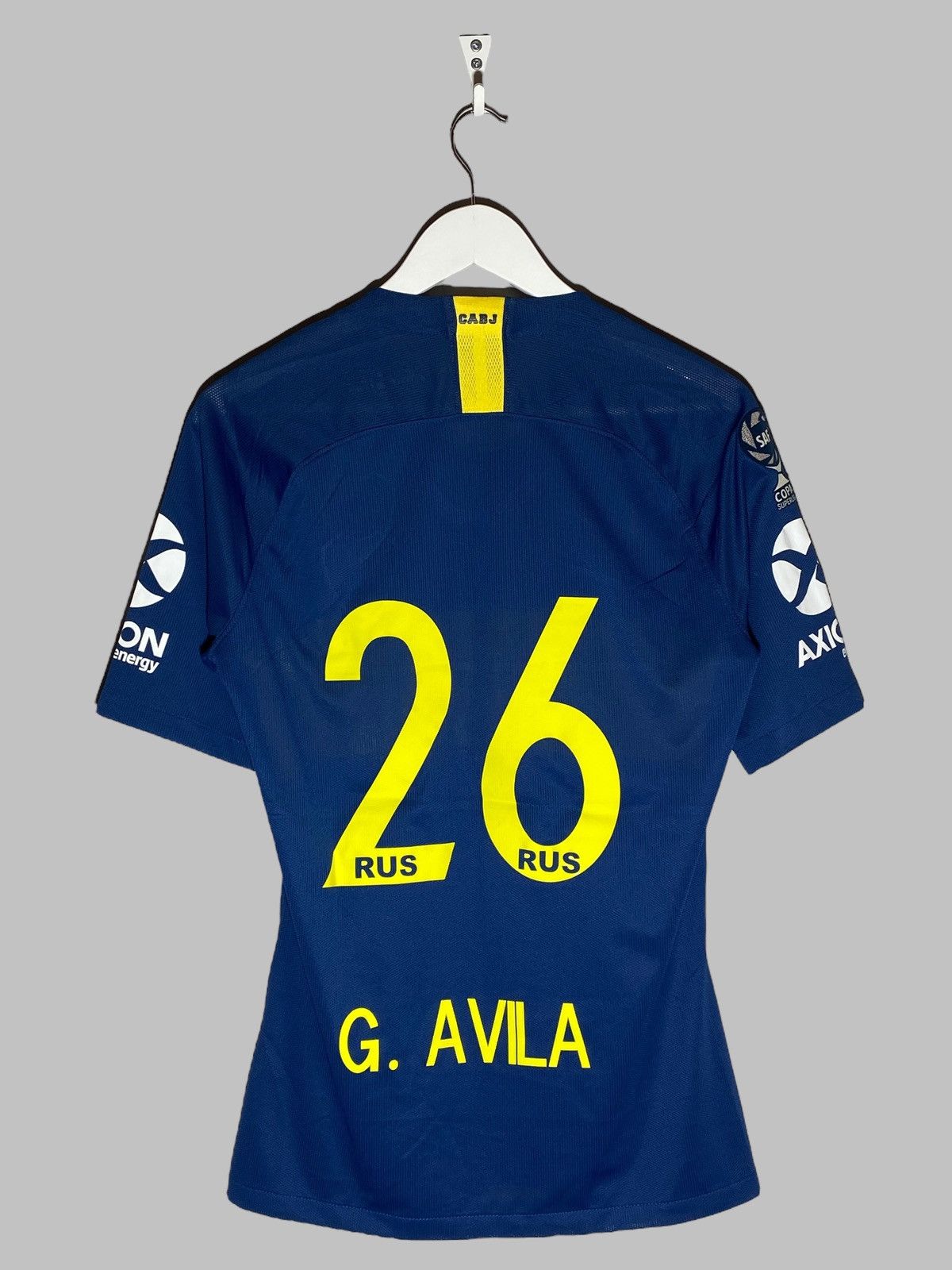 Nike Nike #26 G. Avila Boca Juniors 2018/19 Player Issue Jersey Size US M / EU 48-50 / 2 - 2 Thumbnail