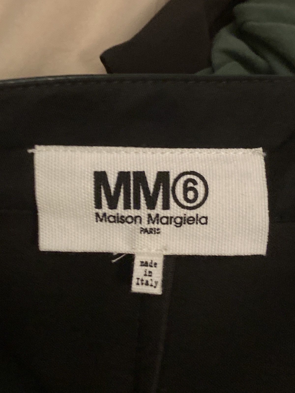 Maison Margiela MM6 PLEATHER WIDE LEG PANTS Size 28" / US 6 / IT 42 - 5 Thumbnail