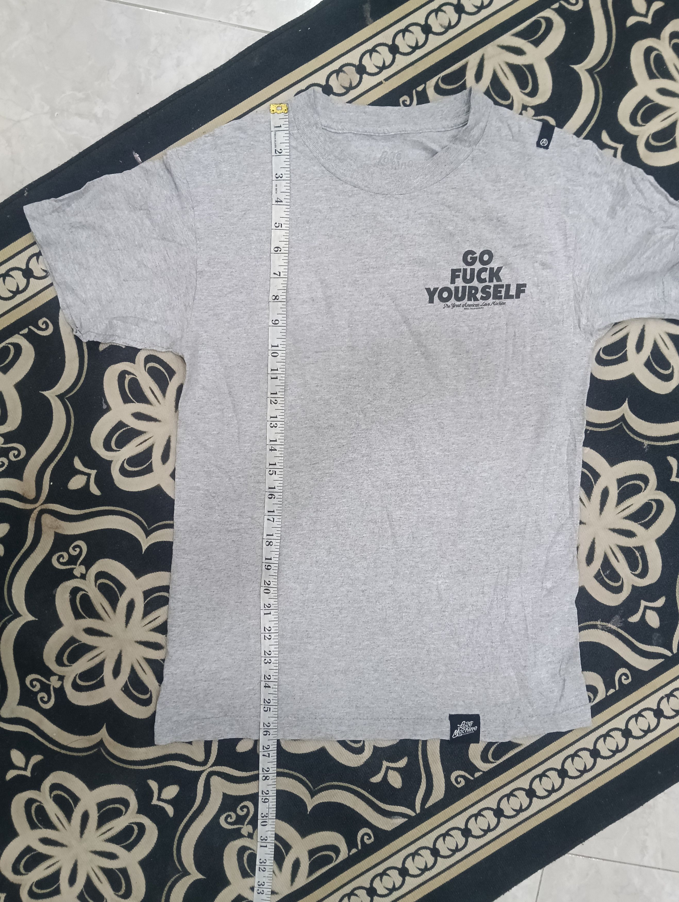 Love Machine Vintage Love Machine Anarchy Love Is The Drug Size US M / EU 48-50 / 2 - 10 Thumbnail