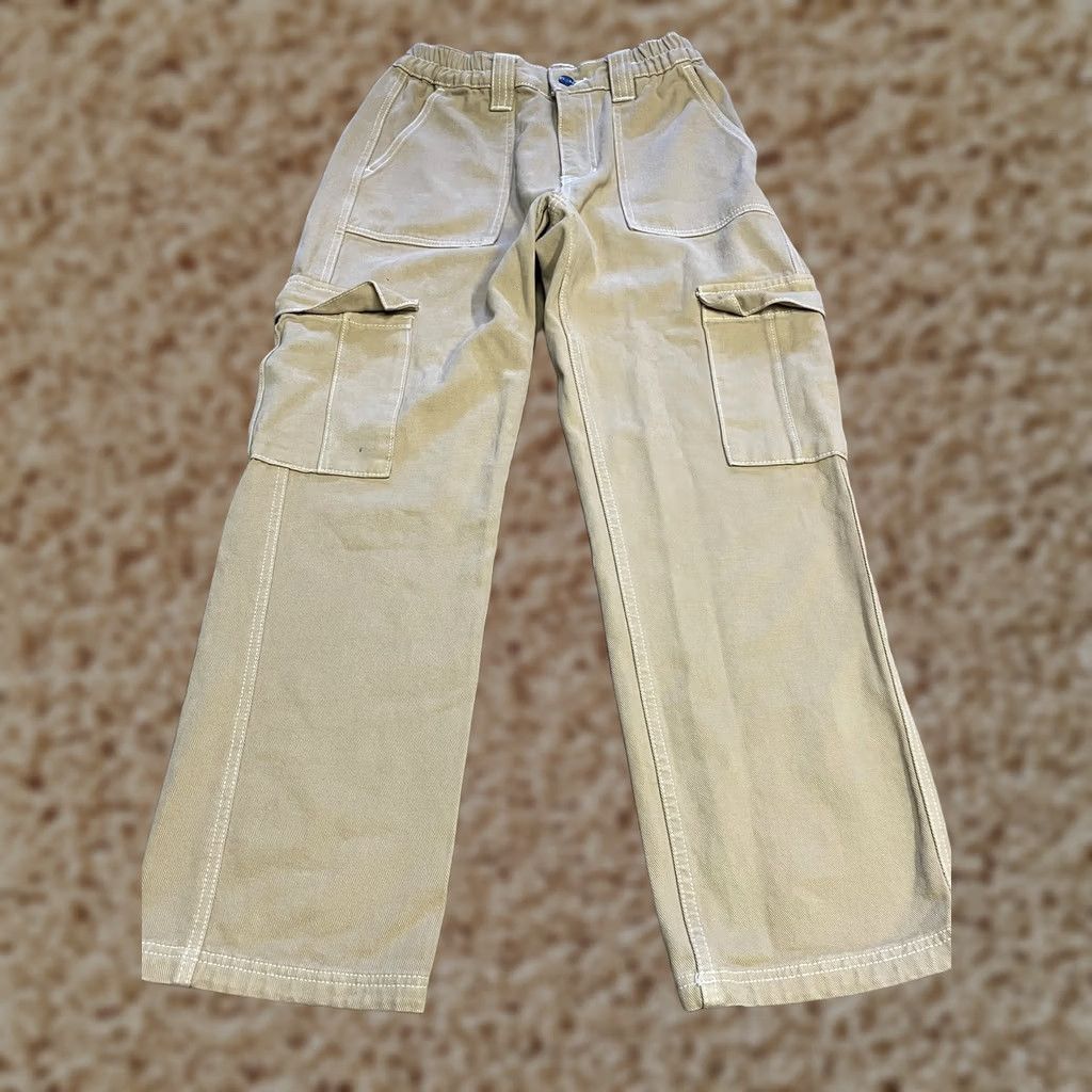 Pacsun Pacsun Cargo Pants Mens Small Khaki Tan Pockets Cotton Canvas Workwear Casual Pants Small Mens Beige Tan Cargo Pants Size US 29 - 1 Thumbnail