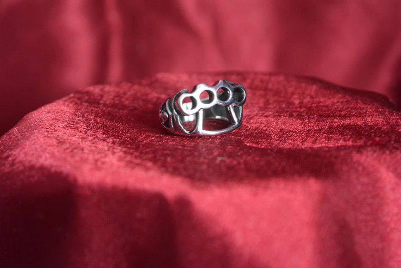 Jewelry Crazy Jewelry Rings Open Size Chrome Ring (Size 7-13) Size ONE SIZE - 2 Thumbnail