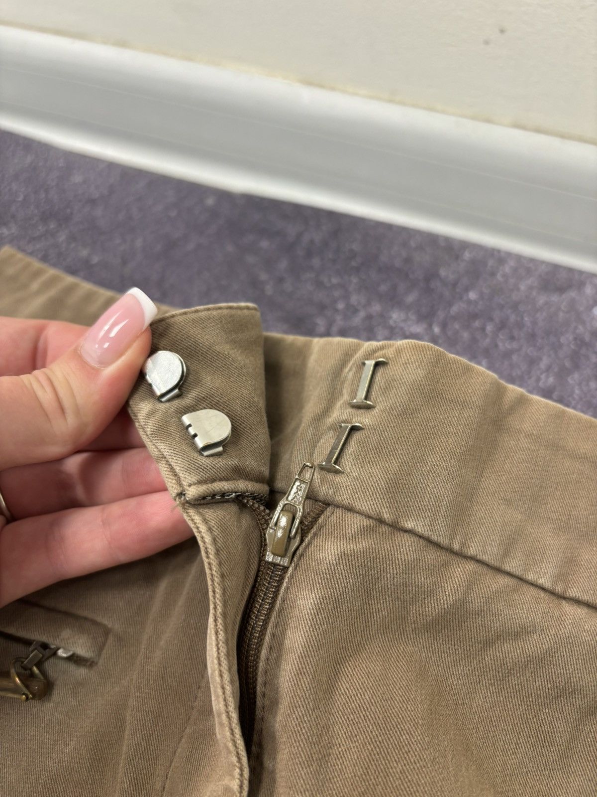 Brunello Cucinelli Brunello Cucinelli Women’s Italian Brown Ankle Chino Pants Size 27" / US 4 / IT 40 - 9 Thumbnail