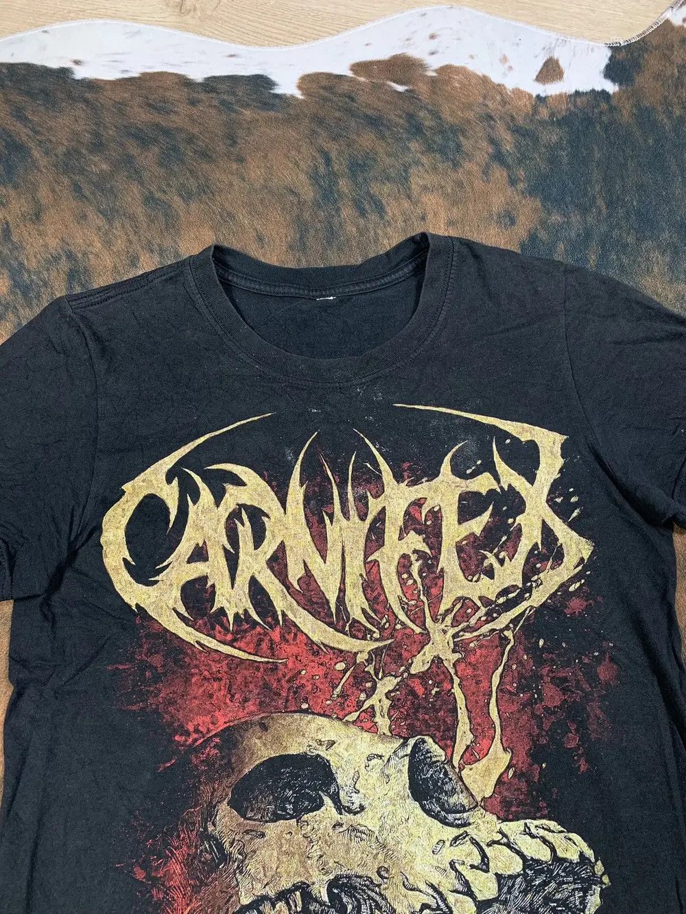 Other VINTAGE Y2K CARNIFEX DEATH METAL AFFLICTION STYLE BAND TEE Size US S / EU 44-46 / 1 - 4 Thumbnail