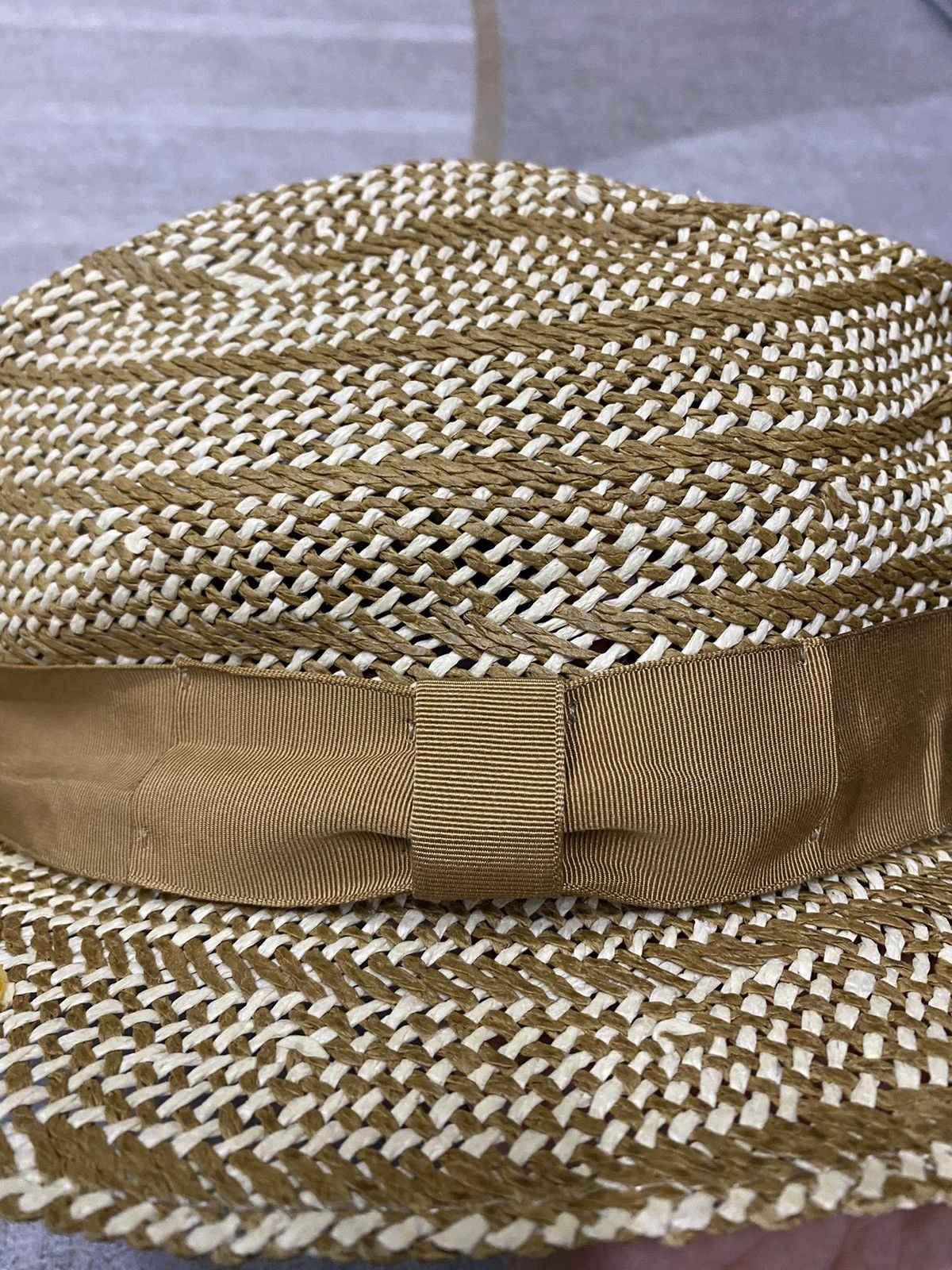Vintage Vintage New York Hat Co Straw Hat Size ONE SIZE - 4 Thumbnail