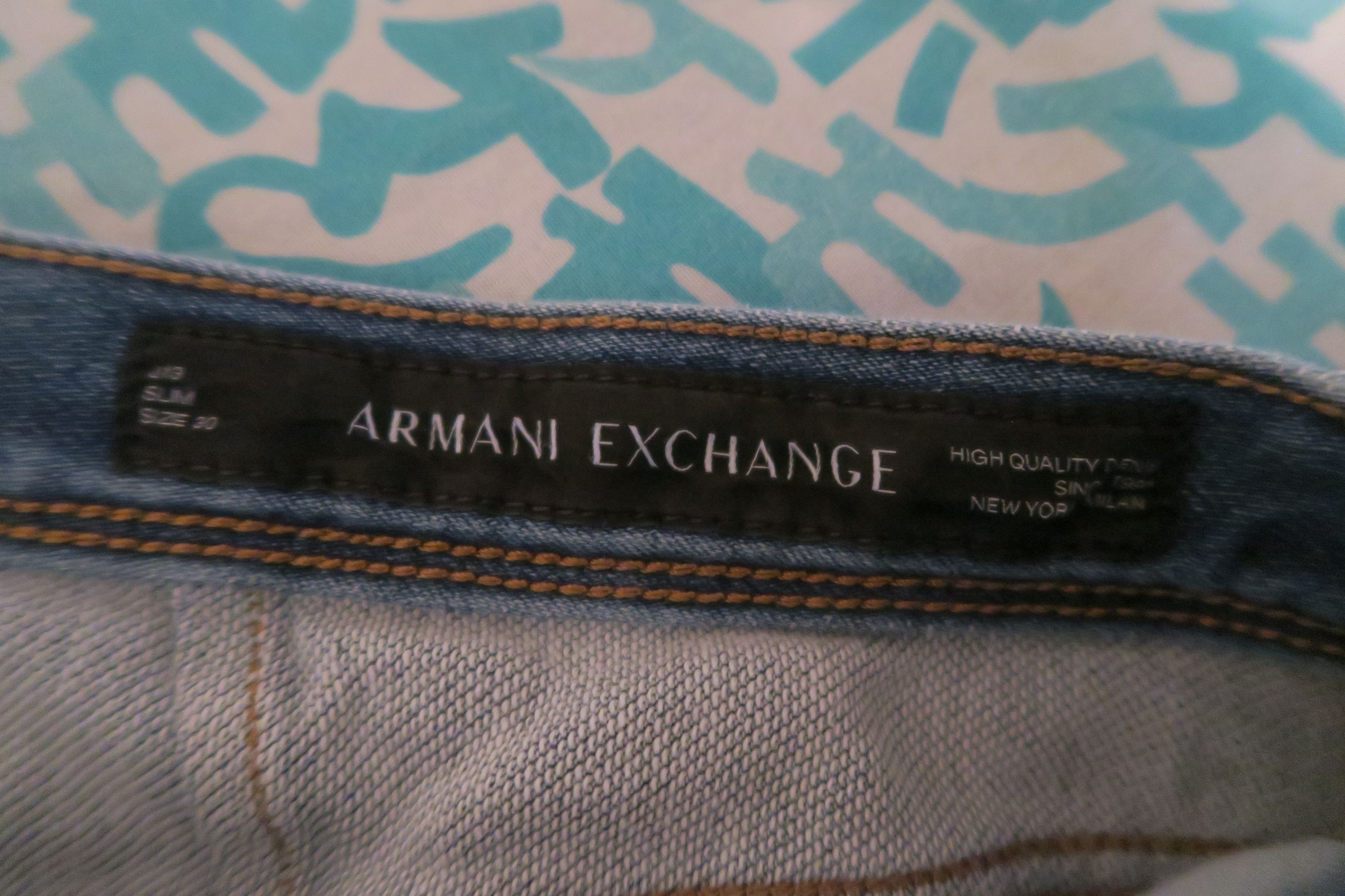 Armani Exchange A|X Armani Exchange J13 Slim Stretch 5 Pocket Jeans 30x31 Size US 30 / EU 46 - 3 Thumbnail