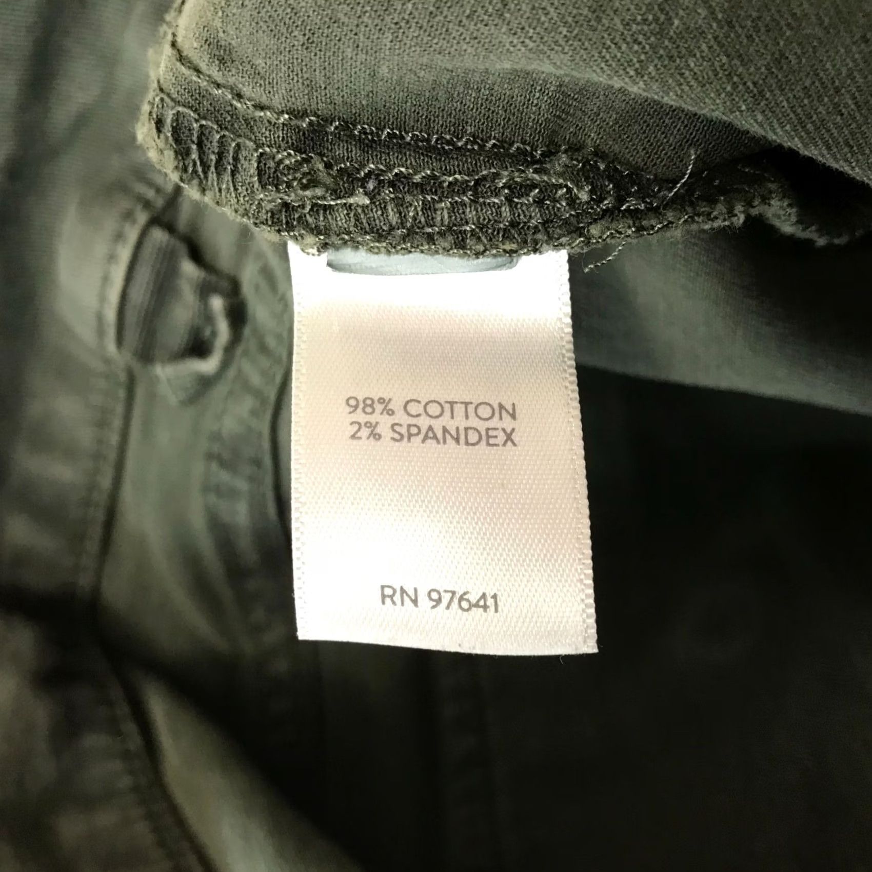 J. Jill J. Jill WOMEN'S 14 OLIVE COTTON BLEND CARGO PANTS Jeans Straight Womens 14 OLIVE Regular Size 14 Size 36" / US 14 / IT 50 - 7 Thumbnail