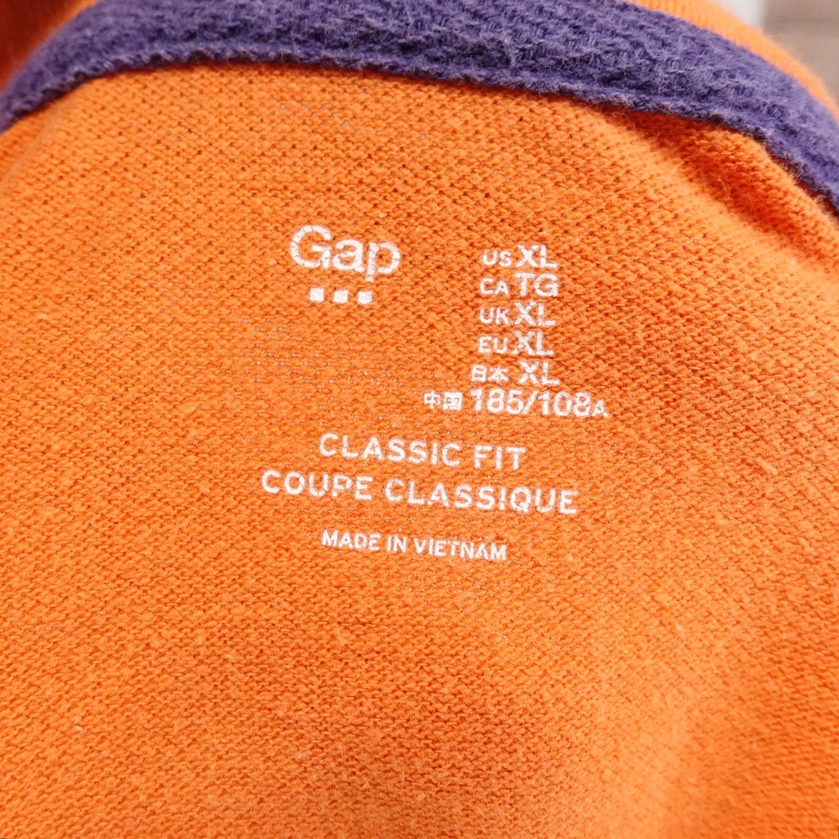 Gap Gap Polo Shirt Mens XL Orange Classic Fit Short Sleeve Cotton T2 Size US XL / EU 56 / 4 - 6 Thumbnail