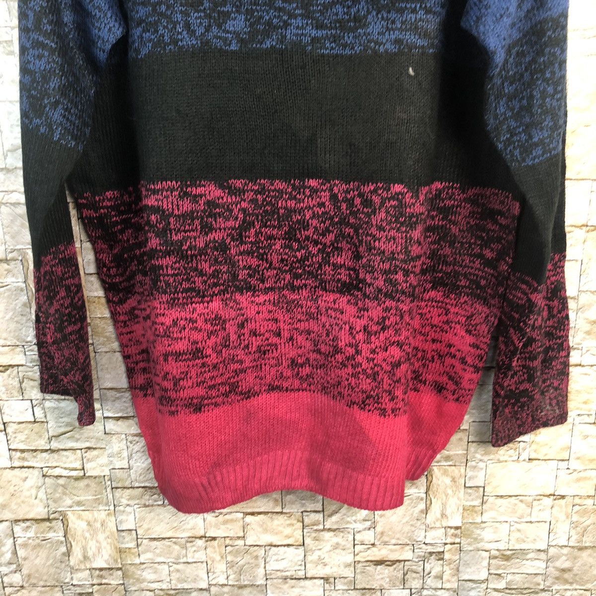 Homespun Knitwear × Japanese Brand japan vintage long Knitwear #A757 Size L / US 10 / IT 46 - 6 Thumbnail