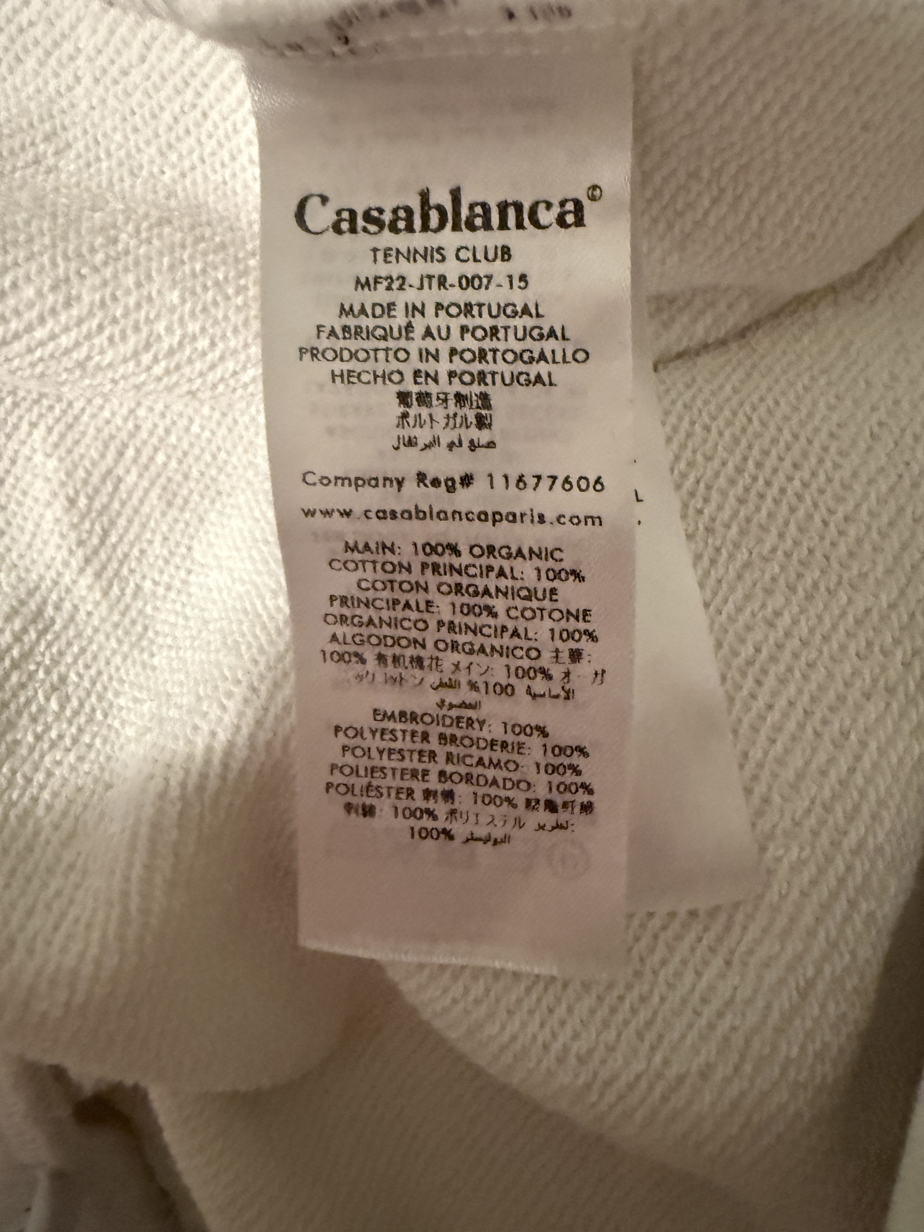 Casablanca White "Casaway" Sweatpant Size US 32 / EU 48 - 7 Thumbnail