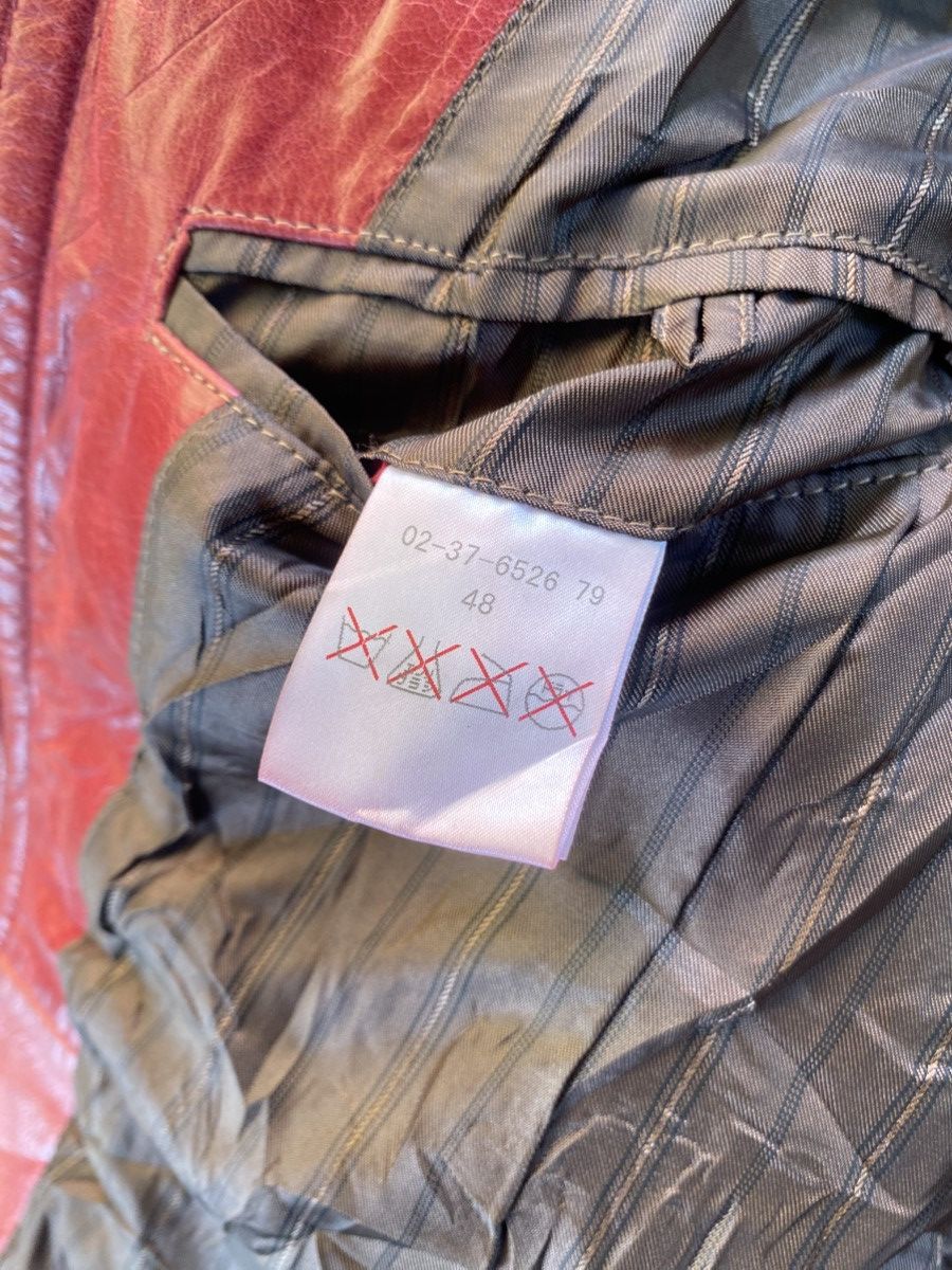 Japanese Brand × Vintage 🩸2000’s Vintage Atlier Sab Punk vkey Men Leather Jacket Size US M / EU 48-50 / 2 - 8 Thumbnail