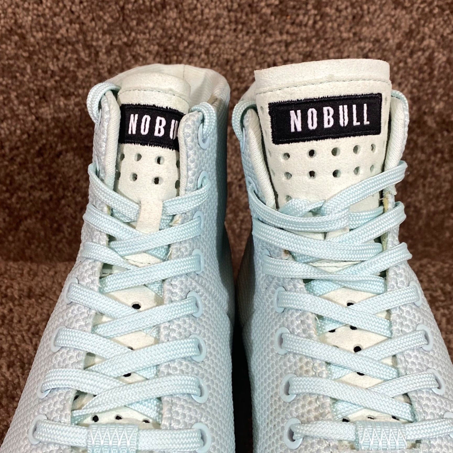 Vintage NOBULL No Bull Mens Womens Mint Green High Top Trainers Super Fabric Athletic Sneaker Size M / US 6-8 / IT 42-44 - 6 Thumbnail
