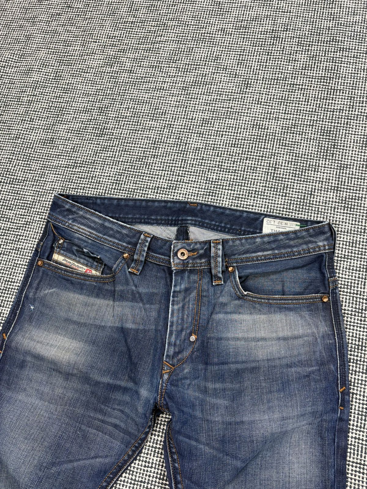 Diesel diesel thanaz washed straight jeans y2k vintage japanese Size US 34 / EU 50 - 3 Thumbnail