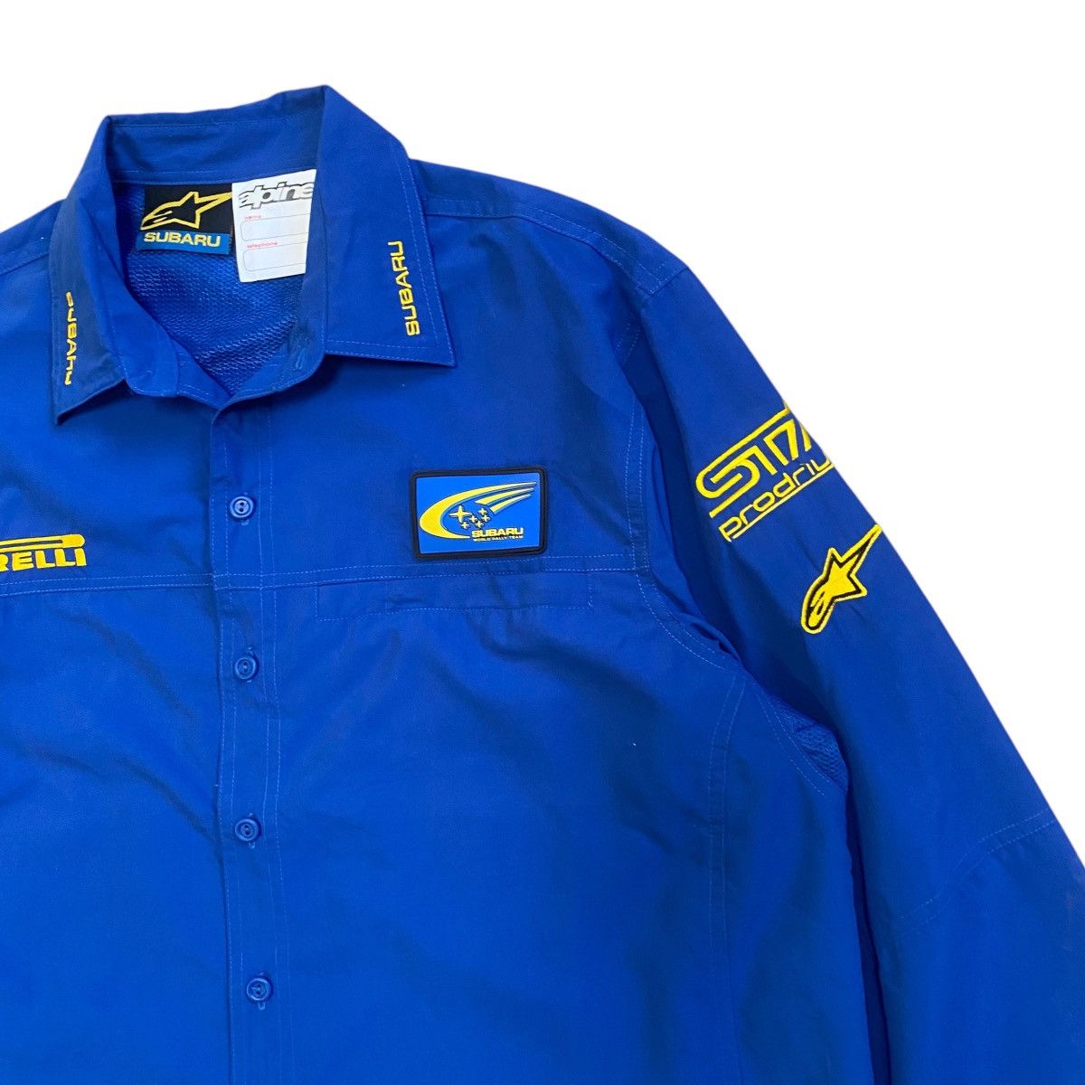 Japanese Brand × Vintage 💥SUBARU RACING PERFOMANCE BUTTON SHIRT Size US M / EU 48-50 / 2 - 6 Thumbnail