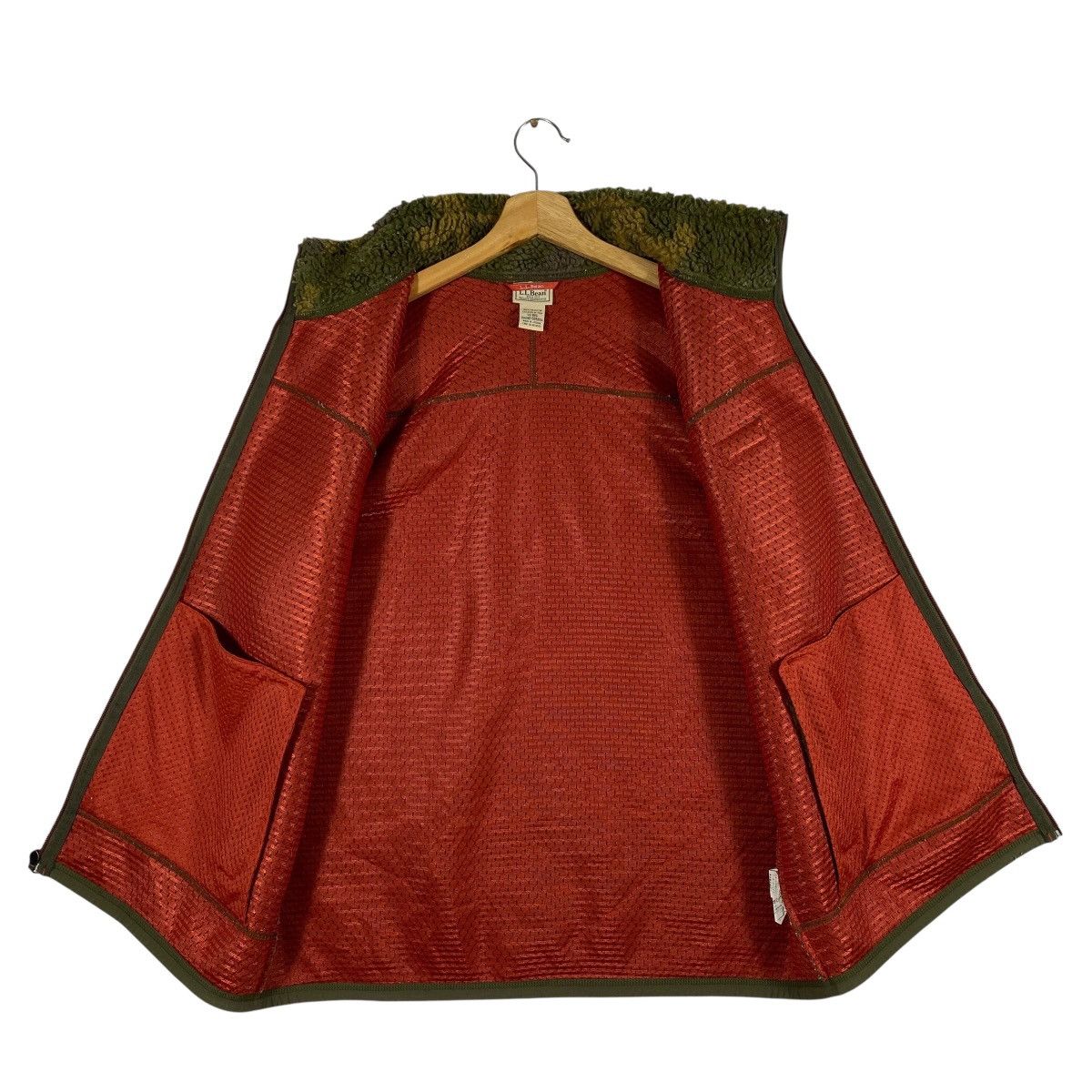 L.L. Bean LL Bean Fleece Camo Zipper Vest L Size Size L / US 10 / IT 46 - 7 Thumbnail