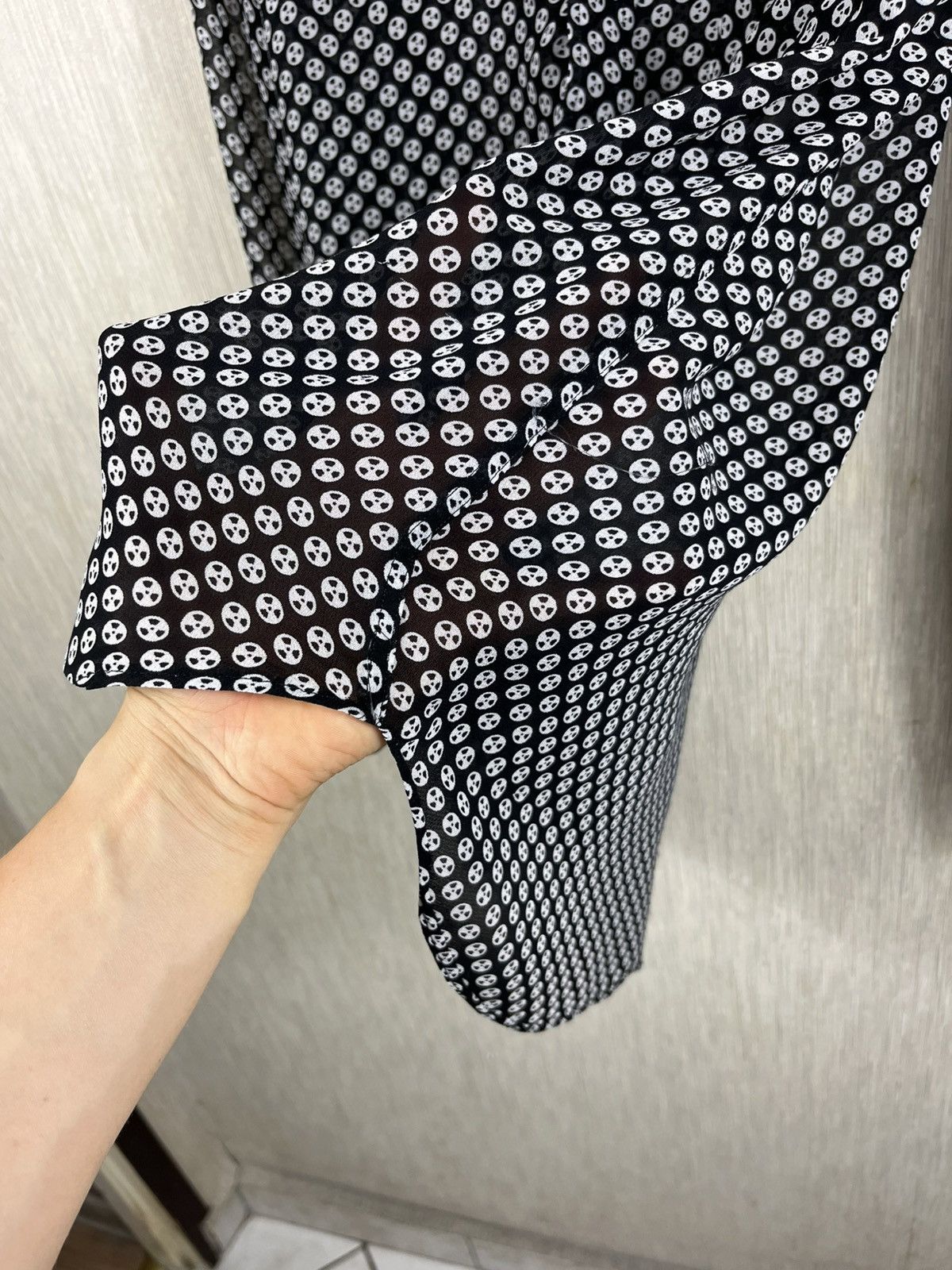 Moschino Vintage Moschino toxic radioactive pocket shirt polka dot Size US S / EU 44-46 / 1 - 18 Thumbnail