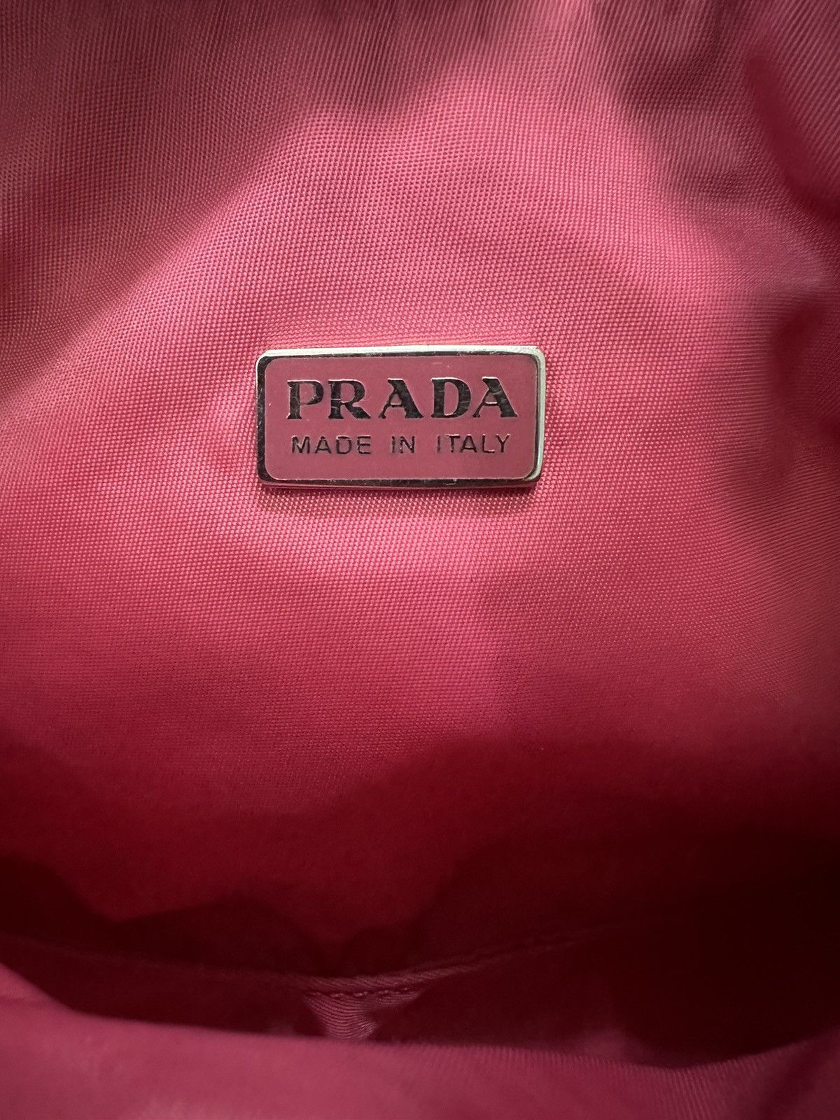 Prada AUTHENTIC VINTAGE PRADA PINK NYLON HOBO BAG Size ONE SIZE - 16 Thumbnail