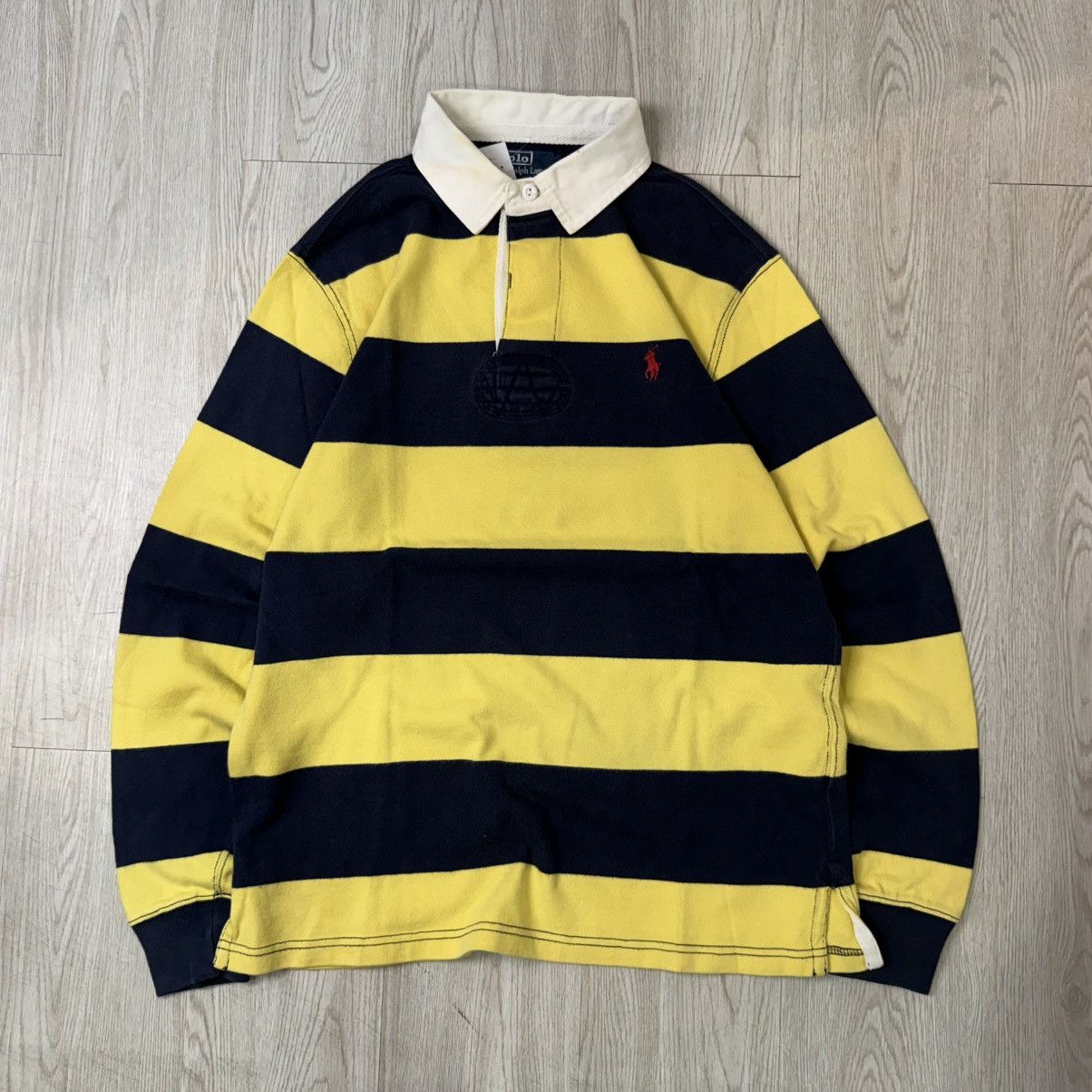 Polo Ralph Lauren POLO RALPH LAUREN rugby poloshirts stripe Size US M / EU 48-50 / 2 - 1 Thumbnail