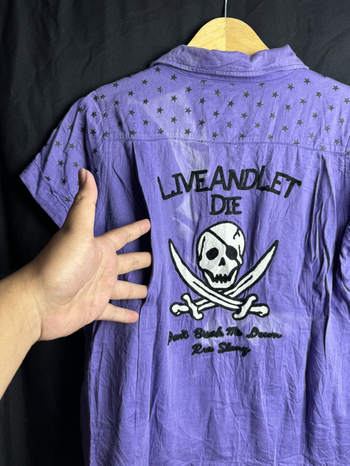 Hysteric Glamour × Japanese Brand × PPFM 2000s Bowling Shirt RNA Skulls Japanese Style Size US S / EU 44-46 / 1 - 4 Thumbnail