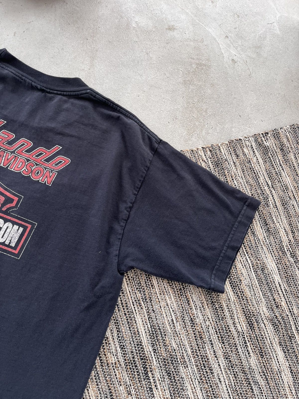 Harley Davidson Vintage Harley Davidson Graphic Black Tshirt Avantgarde Y2K Size US M / EU 48-50 / 2 - 11 Thumbnail