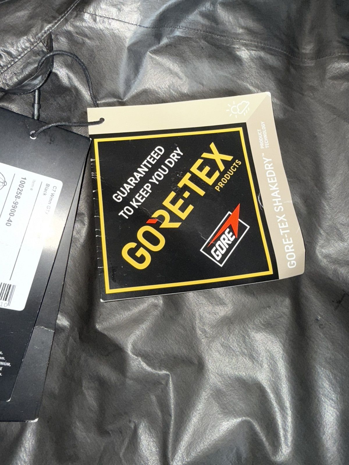 Goretex Gore-Tex NWT black jacket. Size men’s XS-S Size US S / EU 44-46 / 1 - 12 Thumbnail