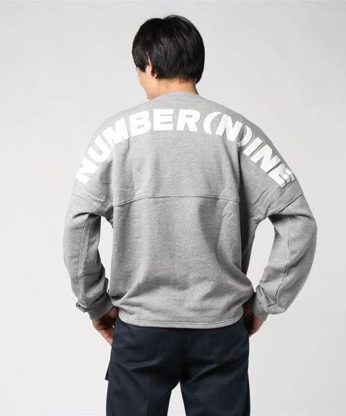Number (N)ine number nine back logo sweatshirt Size US M / EU 48-50 / 2 - 1 Thumbnail