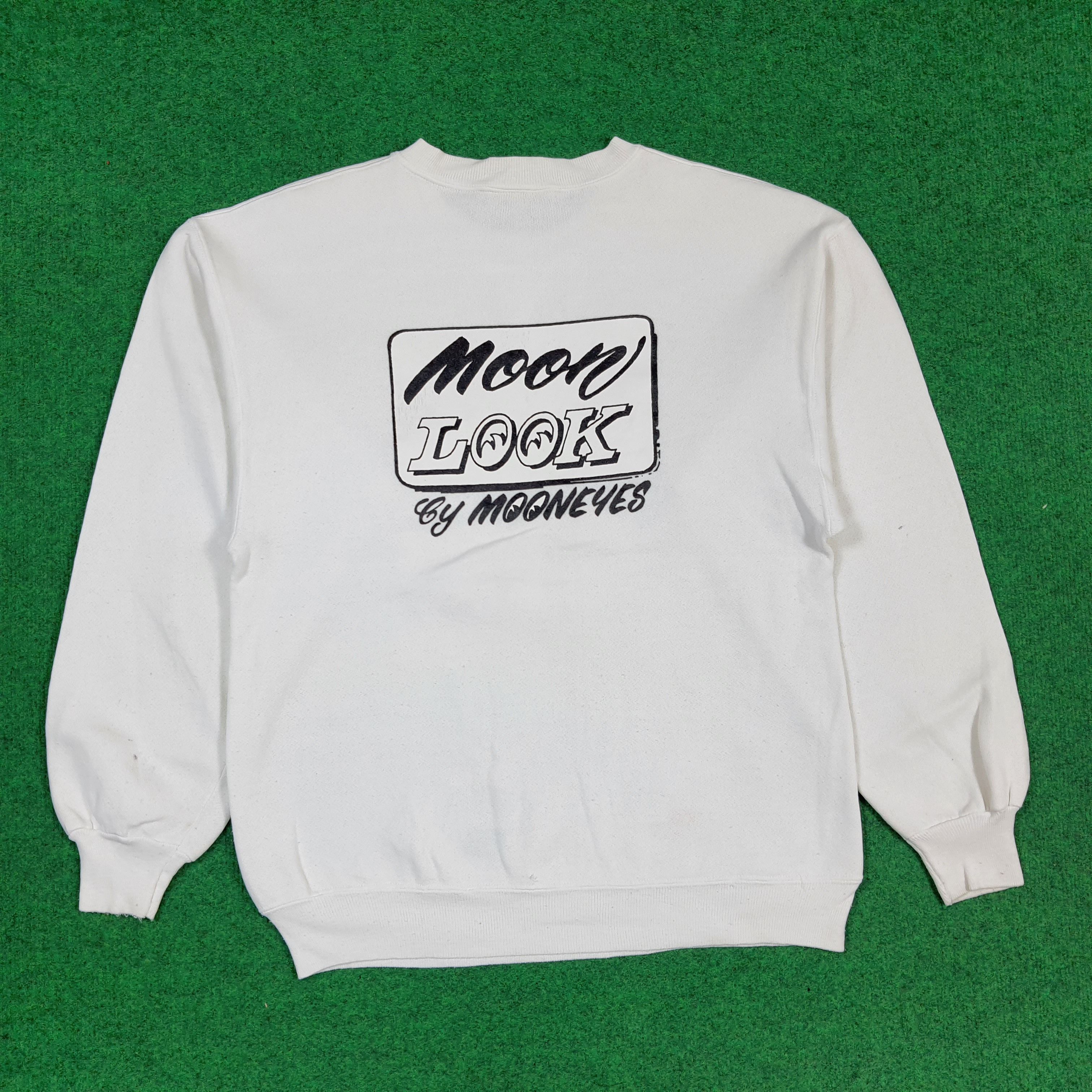 Hanes Vintage Mooneyes Volkswagen Crewneck Sweatshirt C295N8 Size US S / EU 44-46 / 1 - 3 Thumbnail
