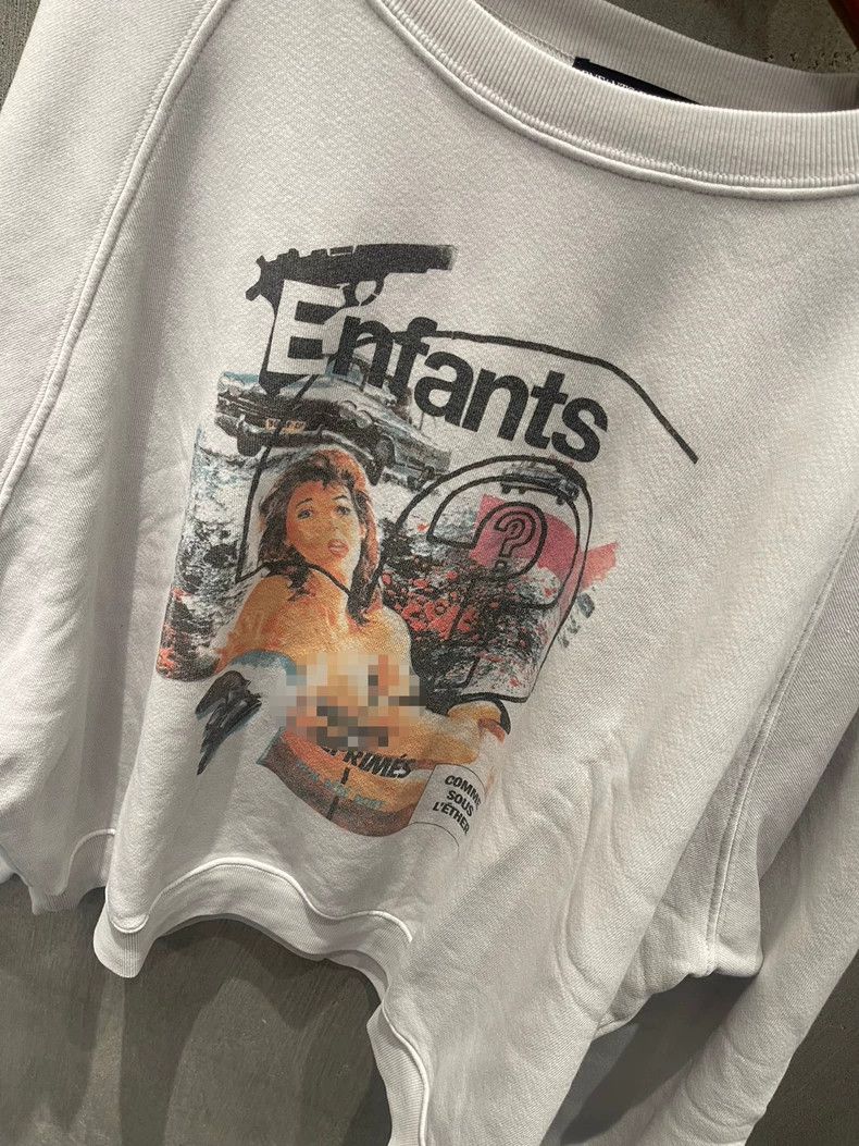 Enfants Riches Deprimes Enfants Riches Deprimes White Graffiti Thrilling Hoodie 25 Size US L / EU 52-54 / 3 - 6 Thumbnail