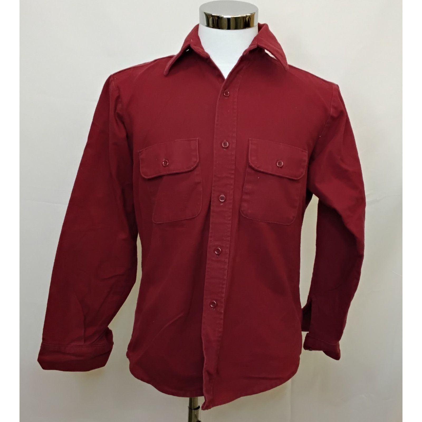 FiveBrother Five Brothers Flannel Shirt Men's 100% Cotton VTG 70's UNION Size US M / EU 48-50 / 2 - 2 Thumbnail