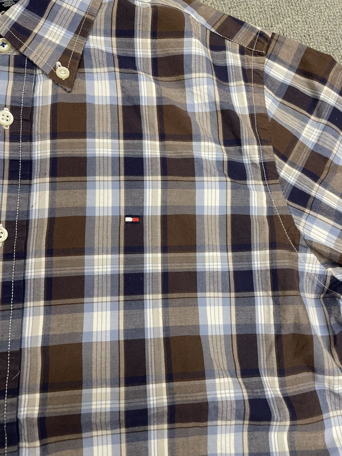 Tommy Hilfiger Tommy Hilfiger Long Sleeve Button Down Shirt Size US S / EU 44-46 / 1 - 3 Thumbnail