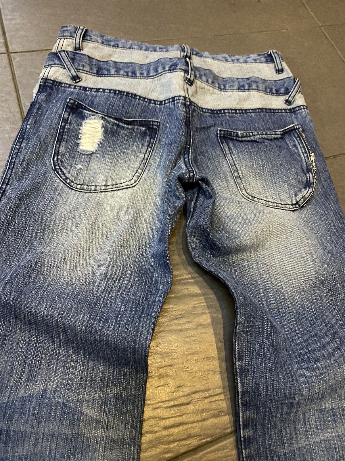 Hysteric Glamour × Japanese Brand × Vintage Japan WG haggi double waist Size 31" - 3 Thumbnail