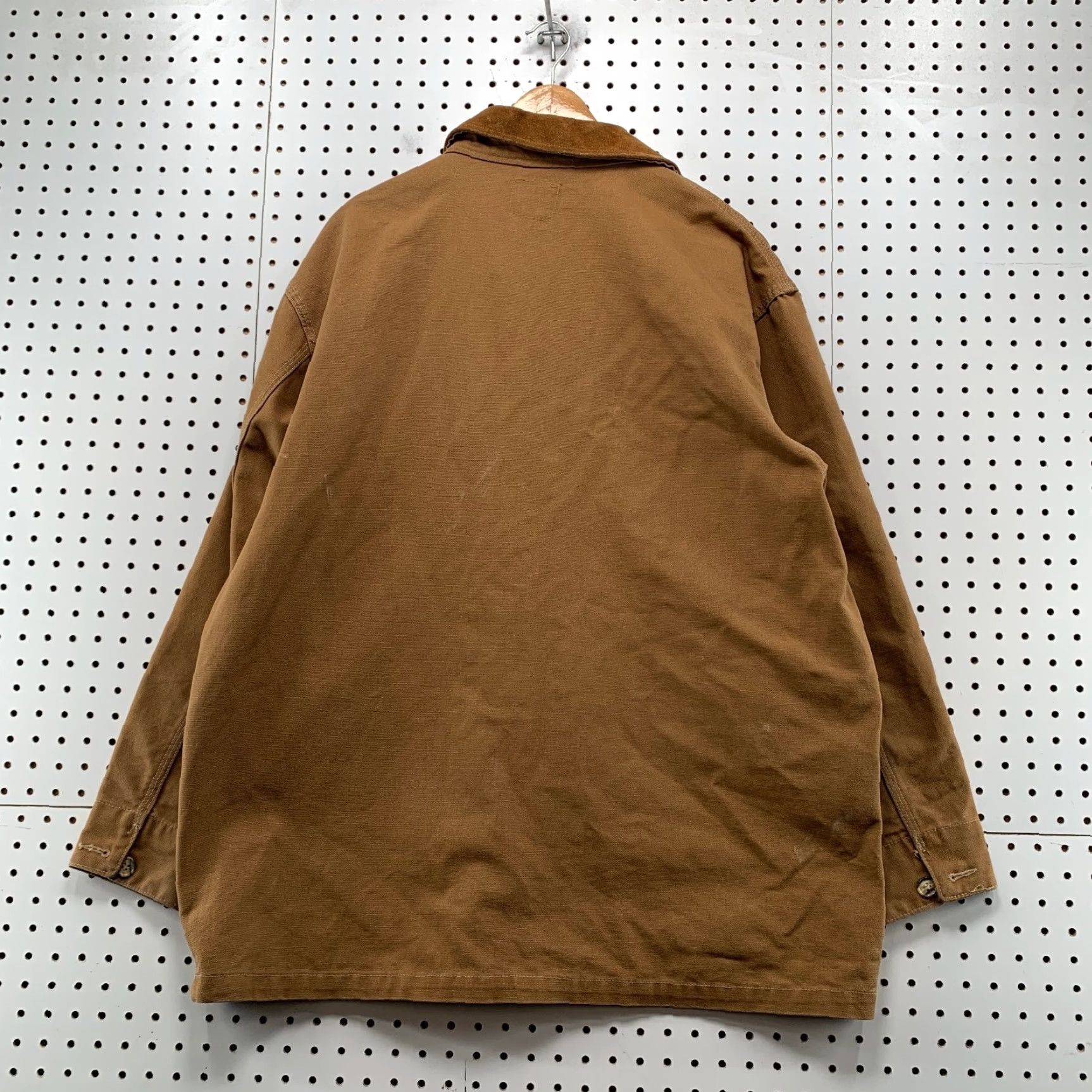 Vintage Indura Westex Union Lined FR Chore Jacket Mens 2XL Tan Workwear Fire Resistant Jacket Size US XXL / EU 58 / 5 - 2 Thumbnail