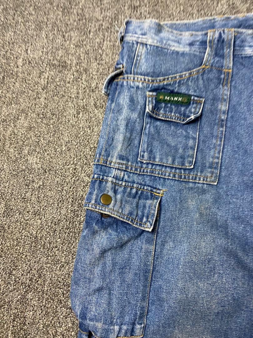 Japanese Brand MANX Japanese Brand Cargo Denim Jeans (197) Size US 29 - 7 Thumbnail