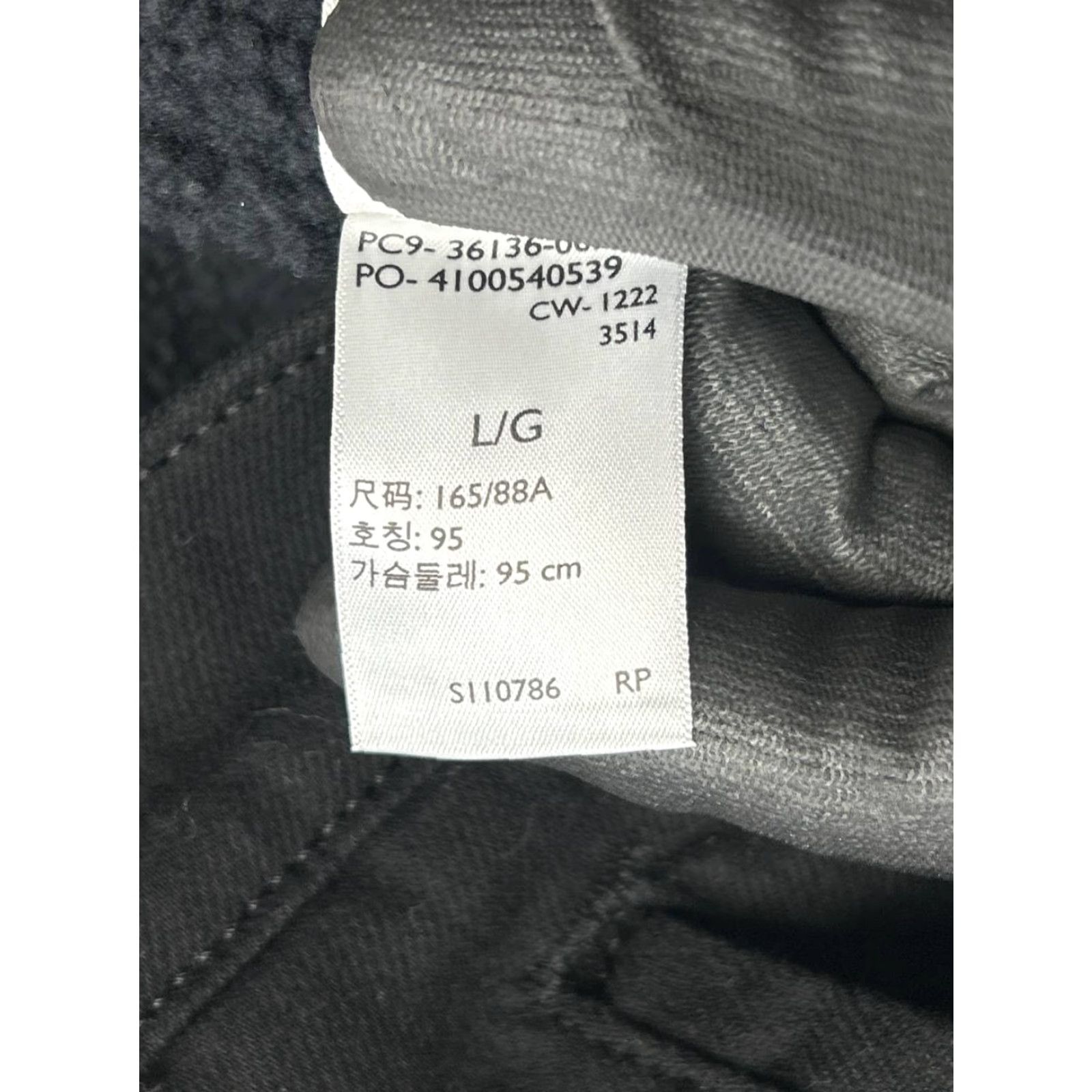 Levi's Levi's Jacket Womens Large Black Cotton Denim Bomber Jacket Size L / US 10 / IT 46 - 4 Thumbnail