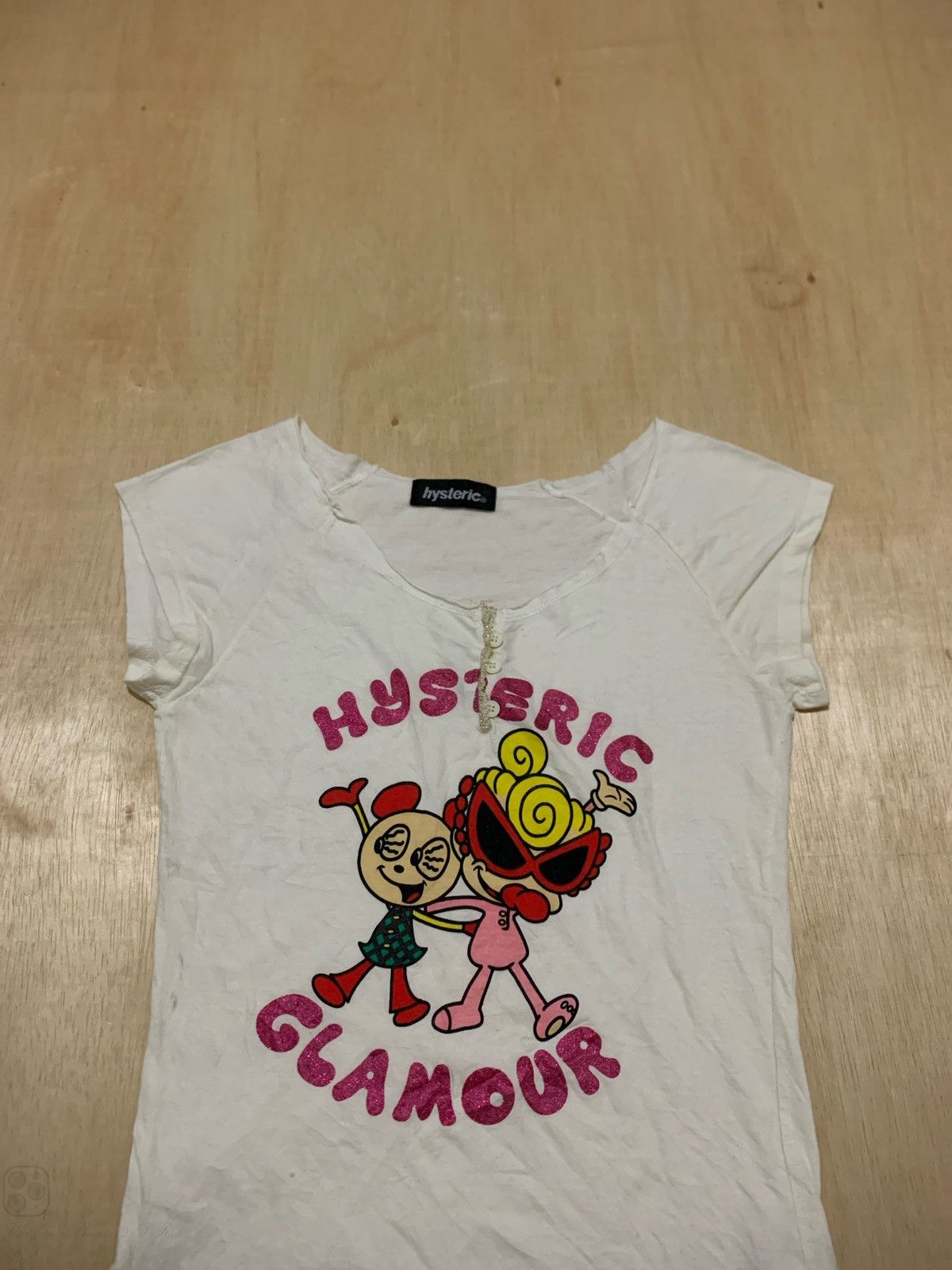 Hysteric Glamour × Japanese Brand Hysteric Glamour button up Tshirt Size ONE SIZE - 2 Thumbnail