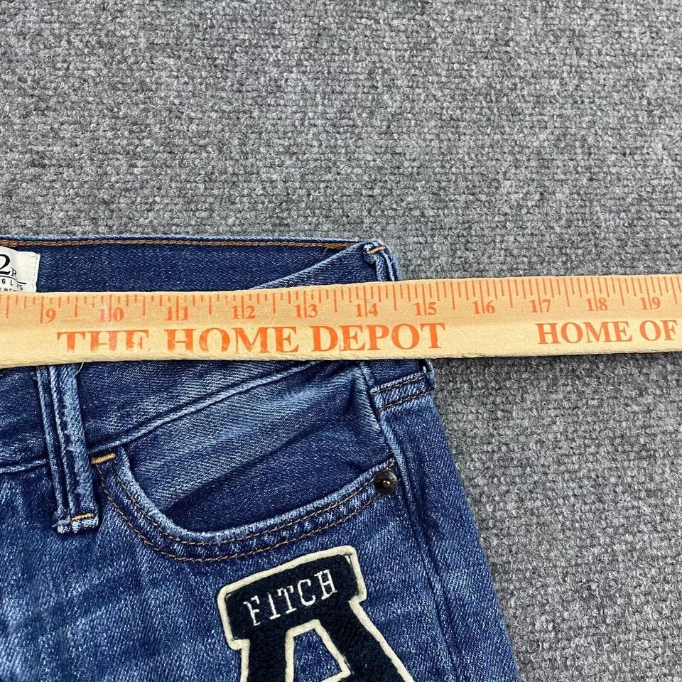 Abercrombie & Fitch Abercrombie & Fitch Jeans Women's 2 Boyfriend Straight 26x25 Size 26" / US 2 / IT 38 - 6 Thumbnail