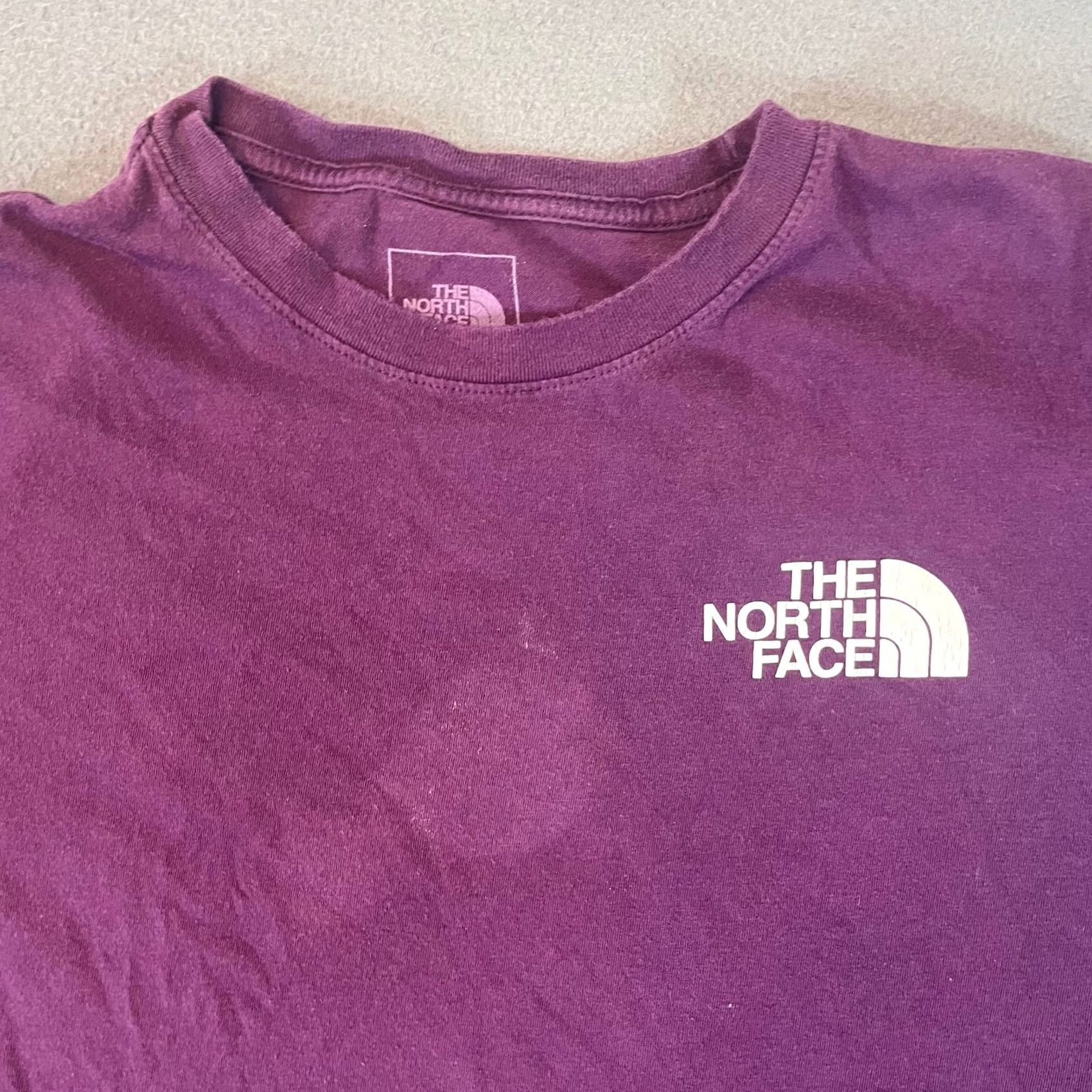 The North Face The North Face Mens Box NSE S/S Tee T-shirt Purple Men Medium Never Stop Exploring Logo Crew Neck Short Sleeve Cotton All Seasons Shirt Size US M / EU 48-50 / 2 - 2 Thumbnail