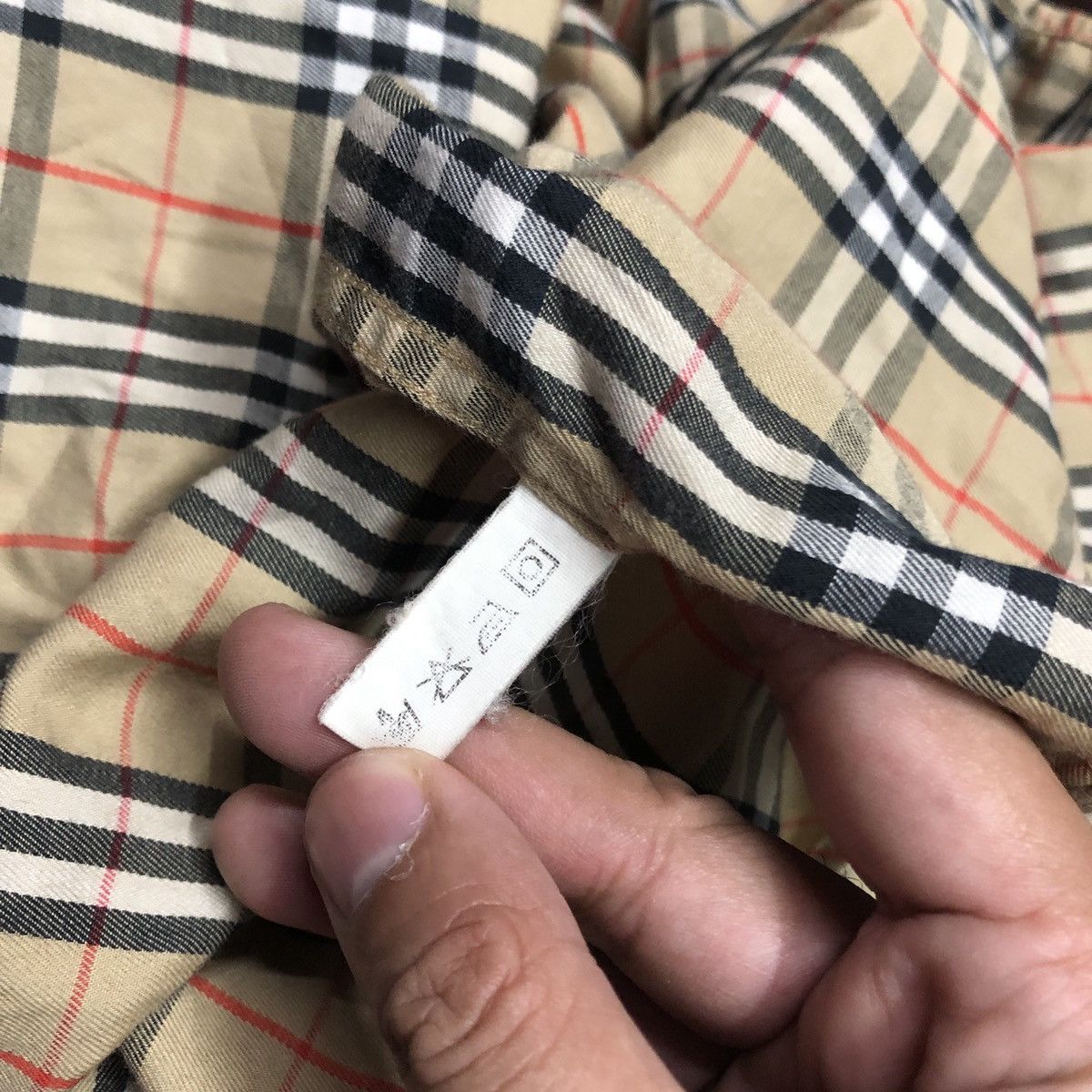 Burberry × Vintage Vintage Burberry Nova Plaid L/S Shirt Size US M / EU 48-50 / 2 - 6 Thumbnail
