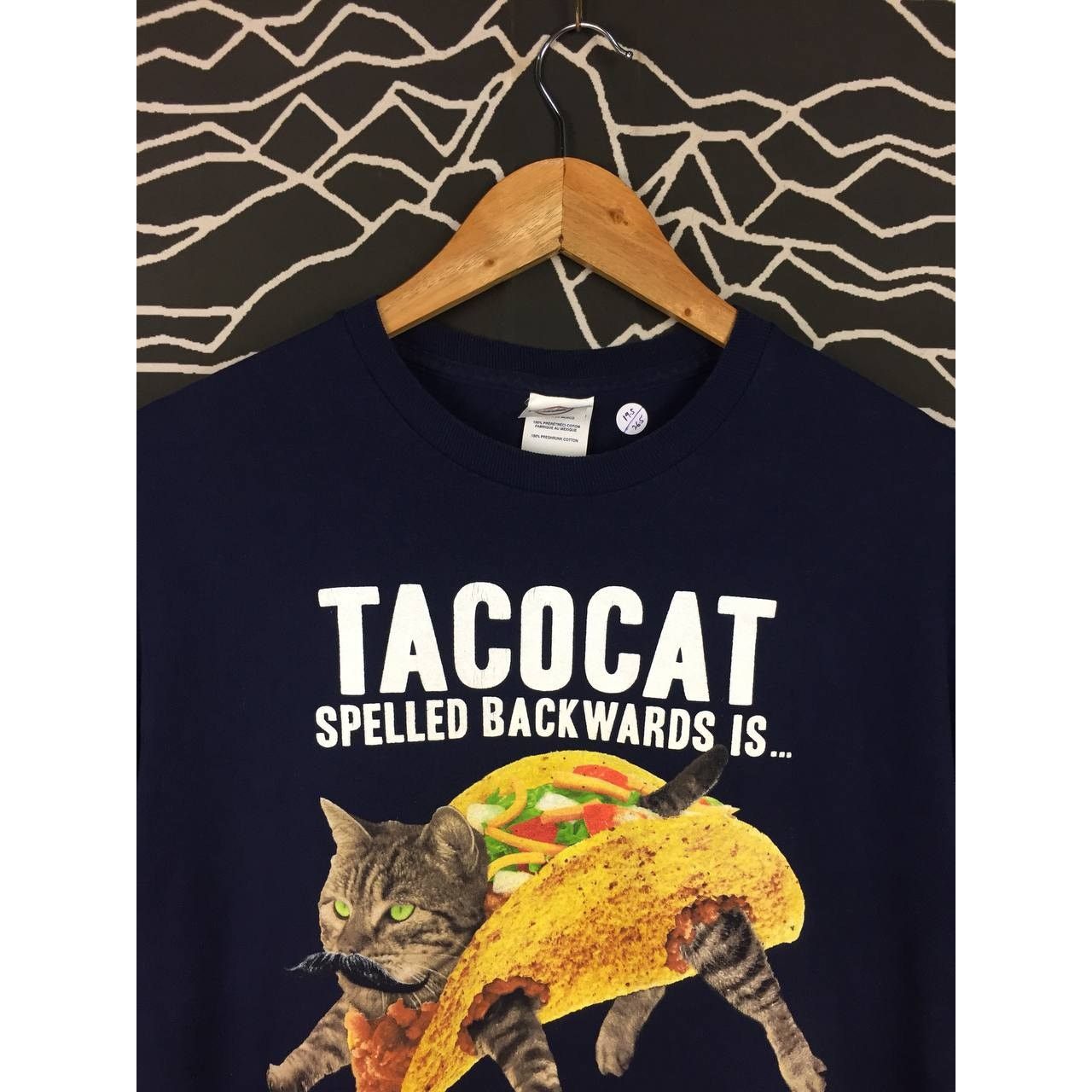Vintage Vtg Y2K Tacocat Spelled Backwards Is Tacocat Funny Humor Tee Size US M / EU 48-50 / 2 - 3 Thumbnail