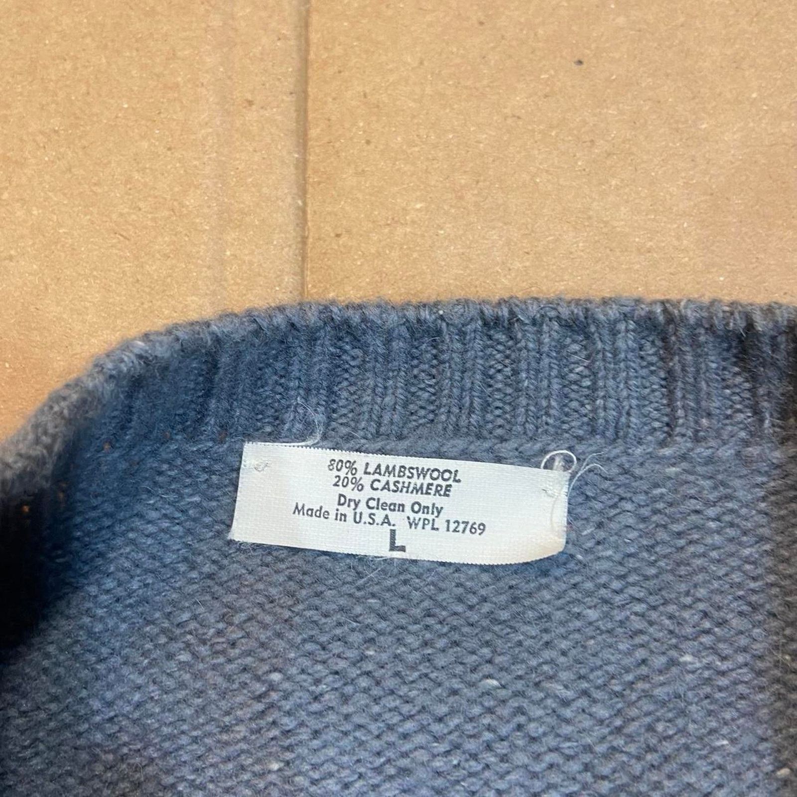 Alien Workshop 70s cashmere sweater has Size US L / EU 52-54 / 3 - 3 Thumbnail
