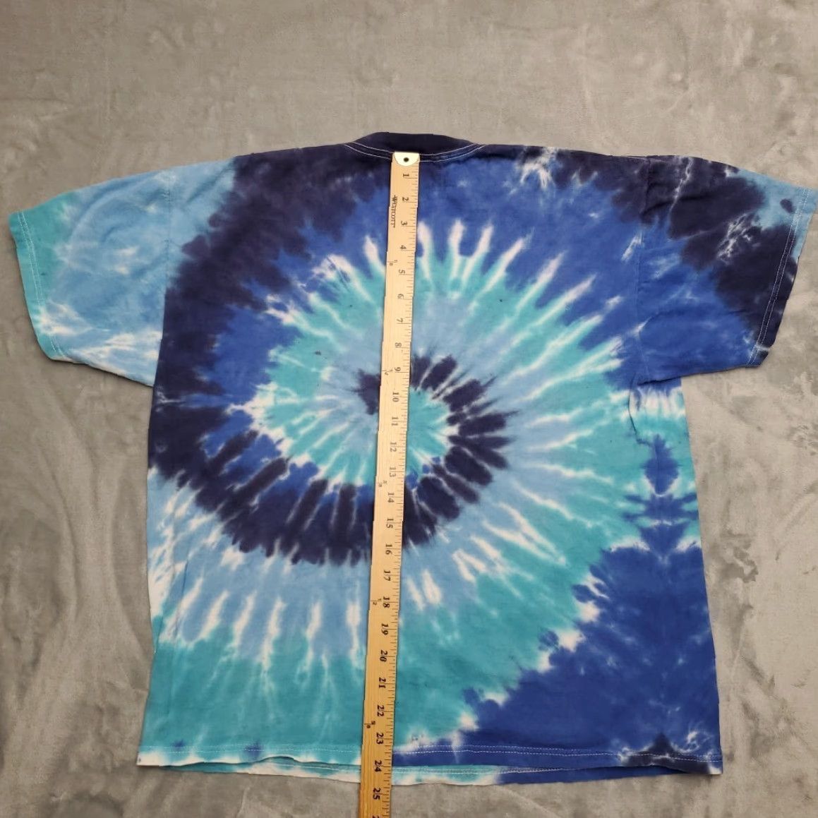 Vintage VINTAGE Time 2 Celebrate Shirt Mens Large Blue Tie Dye Retro Rasta Reggae Art Size US XL / EU 56 / 4 - 5 Thumbnail