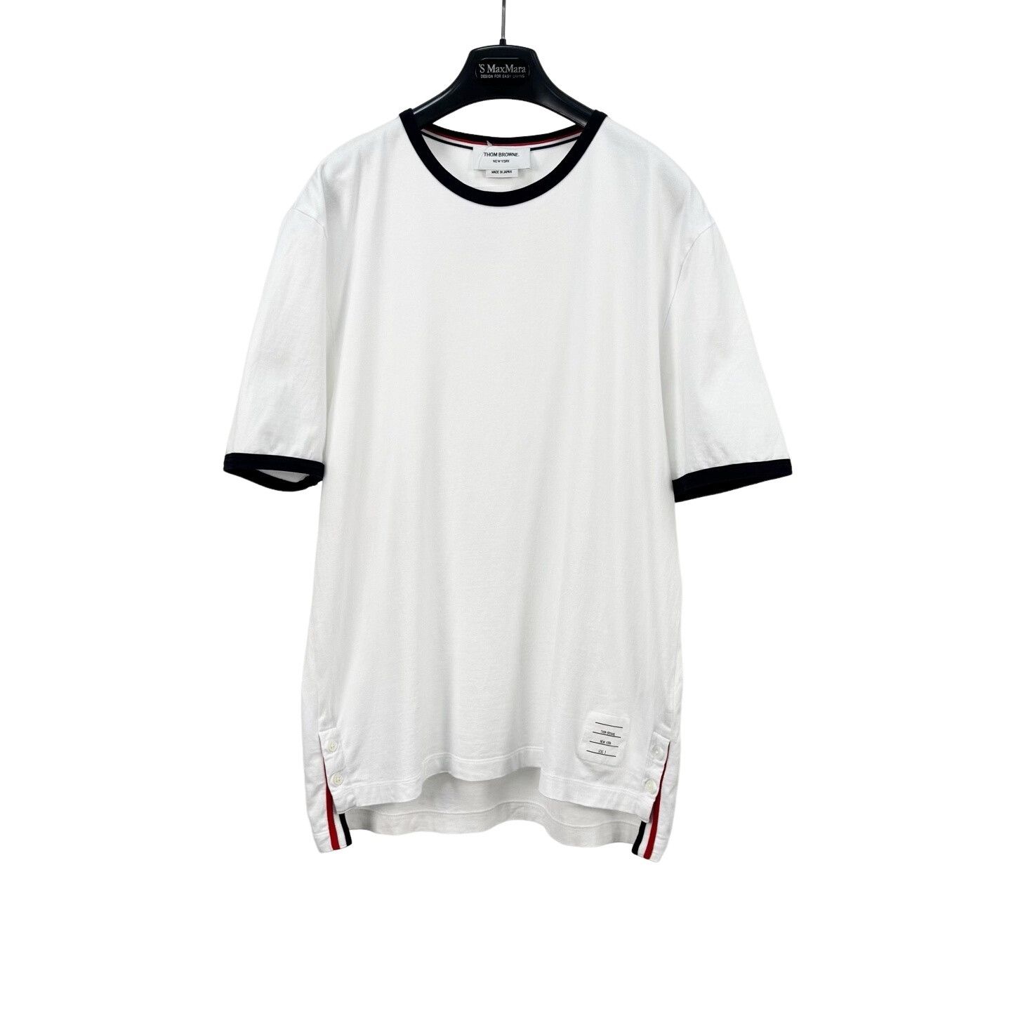 Thom Browne Thom Browne Logo Patch T-Shirt Size L Size US L / EU 52-54 / 3 - 1 Thumbnail