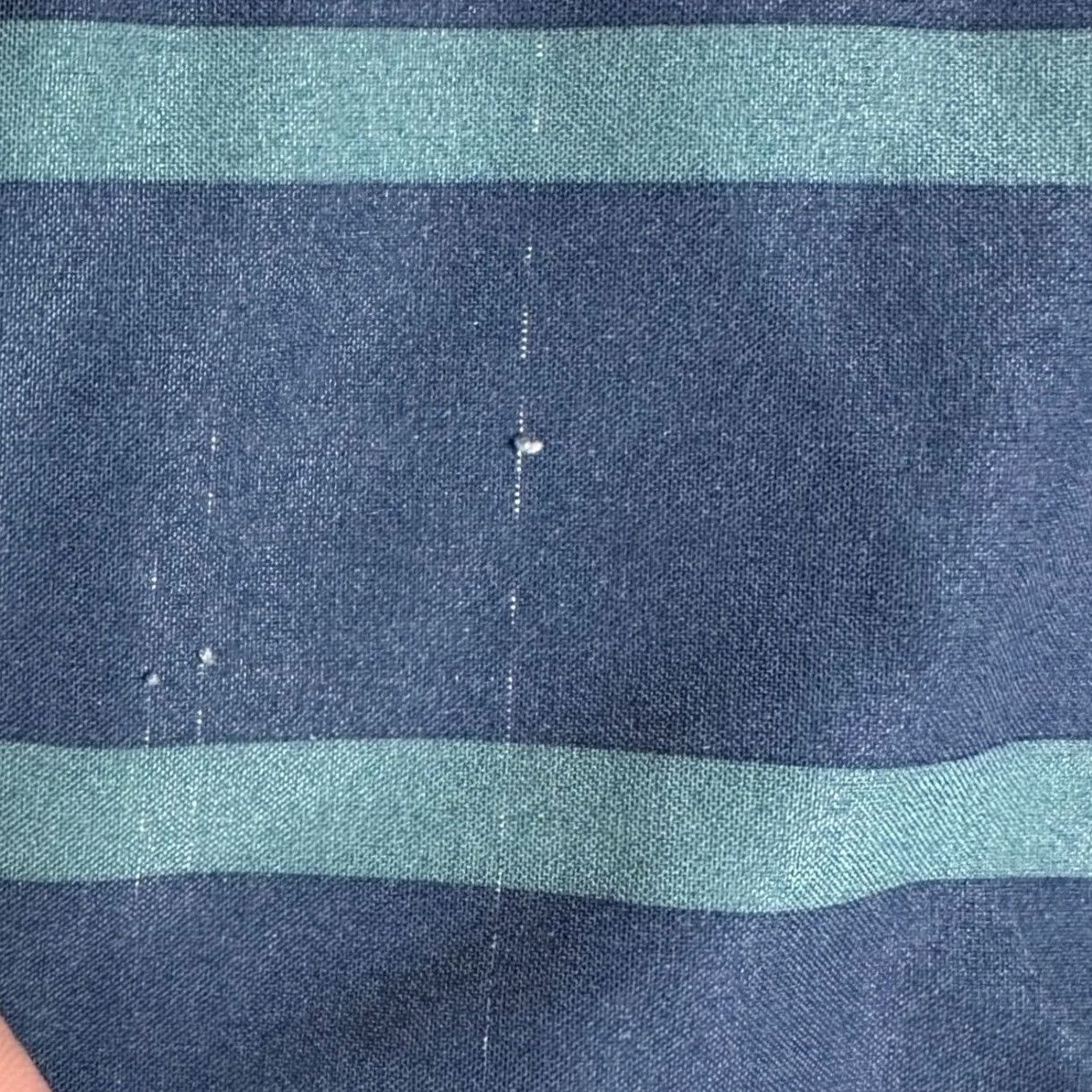 Patagonia Patagonia Board Shorts Mens 38 Blue Striped Quick Dry Stretch Pockets Drawstring Surf Trunks Size US 38 / EU 54 - 6 Thumbnail