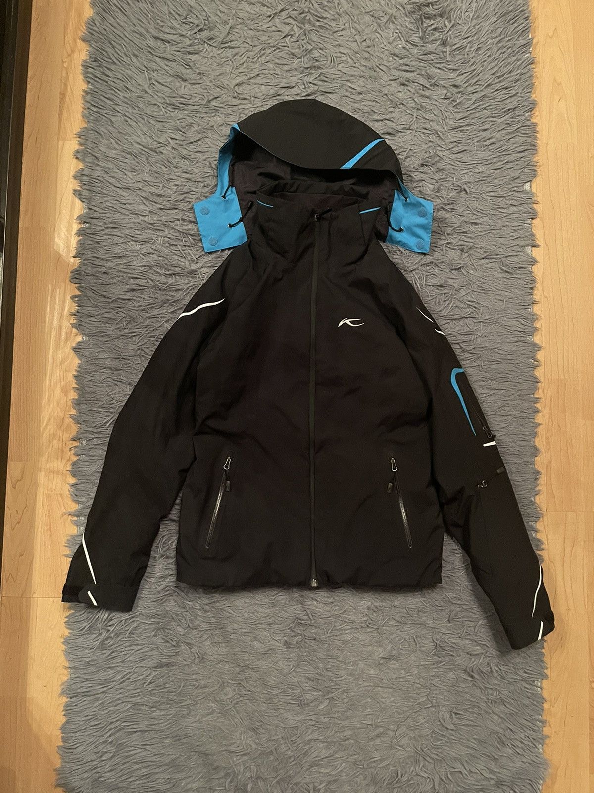 image of Kjus Gorpcore Style Ski Jacket in Black, Women's (Size Medium)