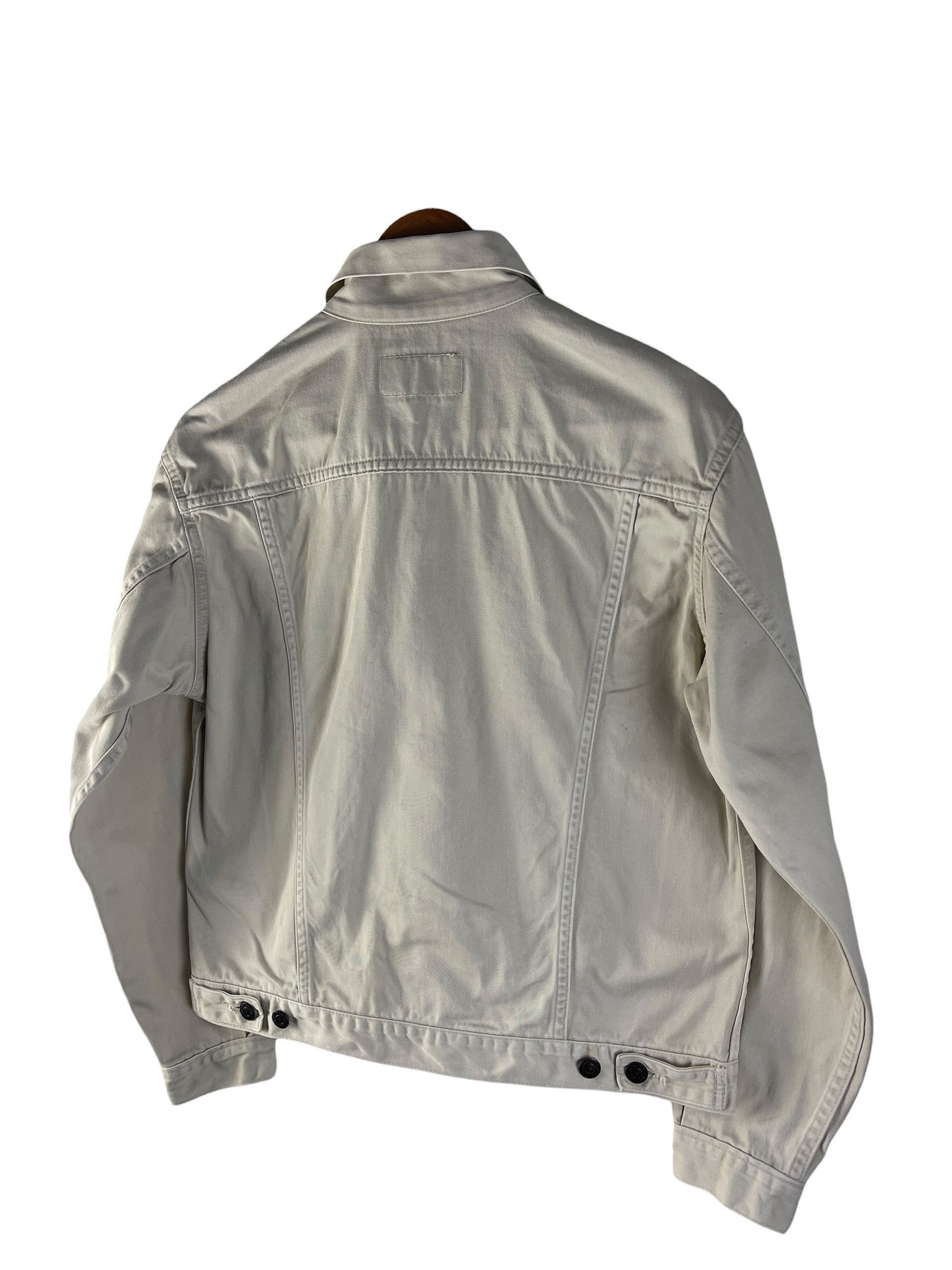 Levi's Levi’s Japan Type III Trucker Jacket Cream Ivory Denim Size US M / EU 48-50 / 2 - 7 Thumbnail