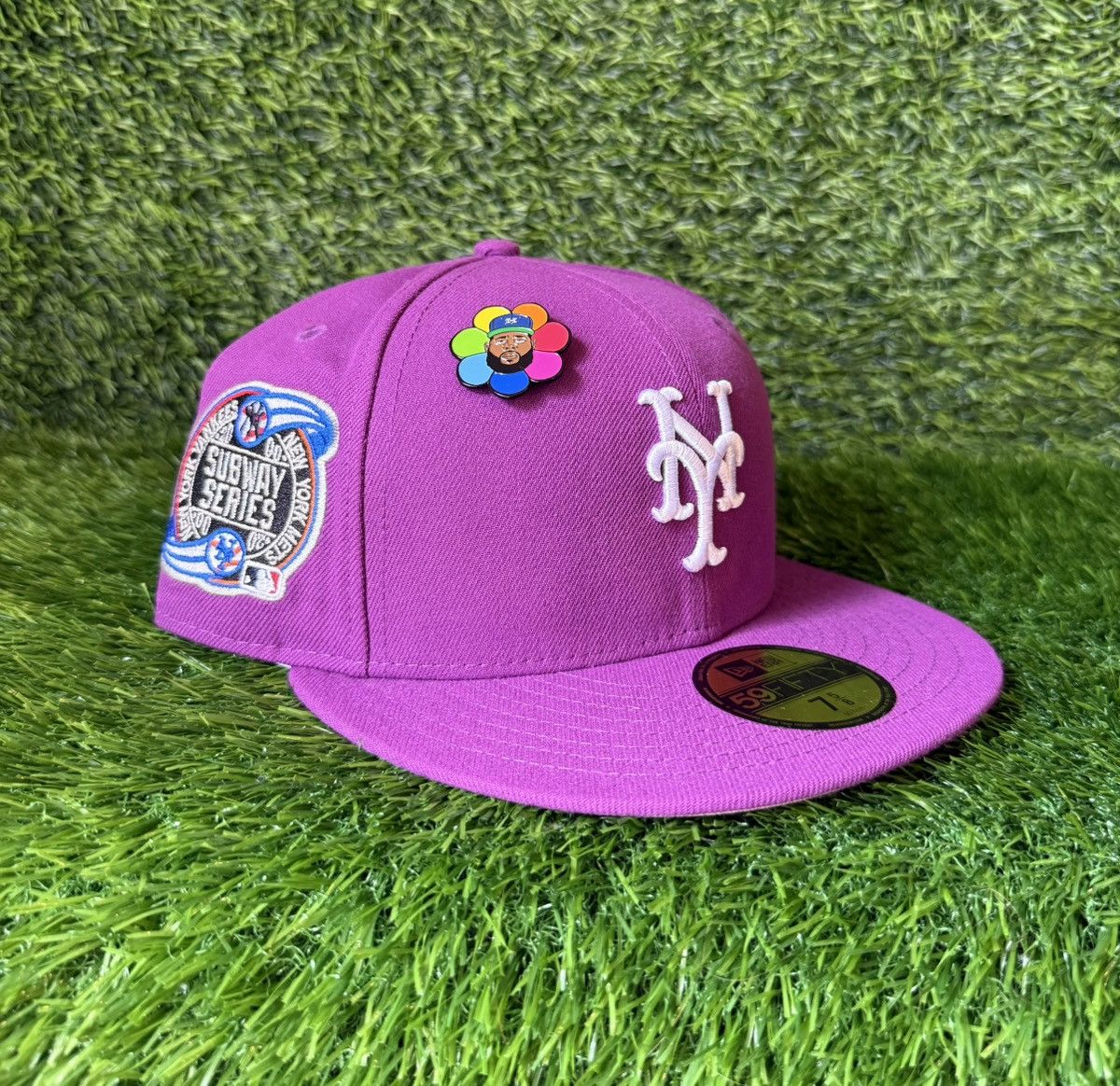 New Era Jae Tips x Hat Club EXCLUSIVE NY Mets Fitted Hat Size ONE SIZE - 1 Thumbnail
