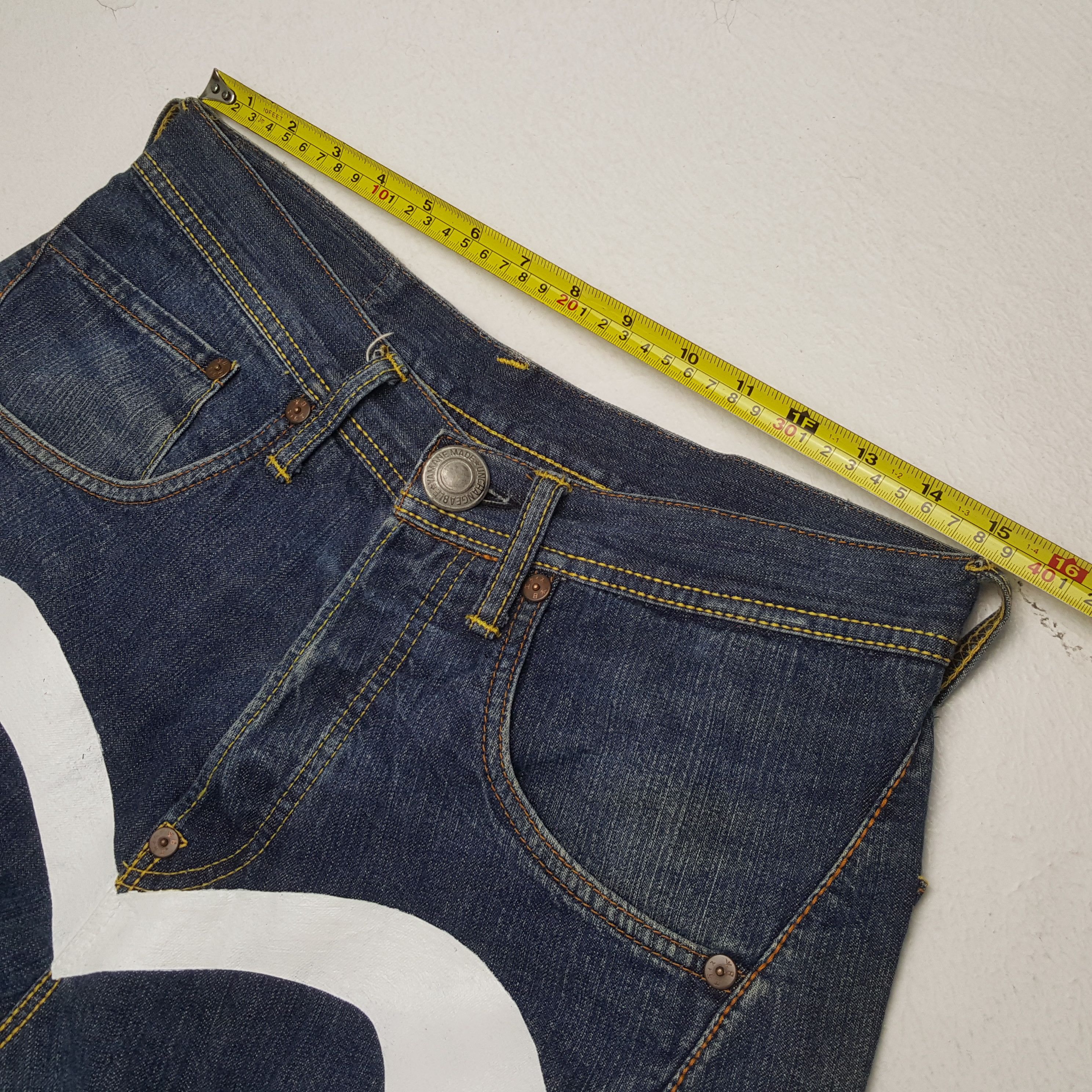 Evisu × Japanese Brand × Vintage Vintage EVISU Japanese Brand Daicock Custom Style Jeans Size US 30 / EU 46 - 7 Thumbnail